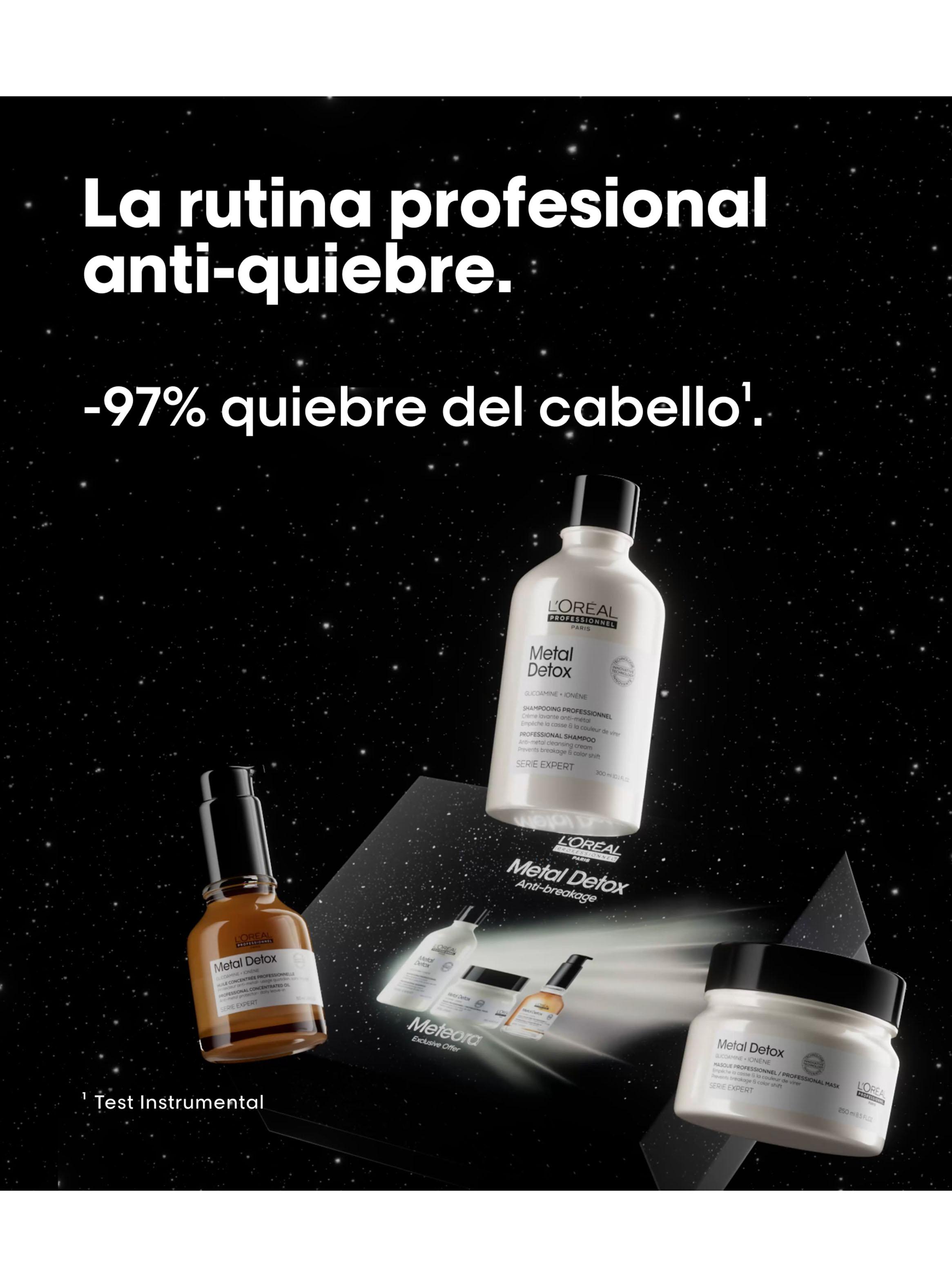 Set Profesional Anti-Quiebre Cabello Shampoo 300ml + Máscara 250ml + Aceite Concentrado 50ml-2
