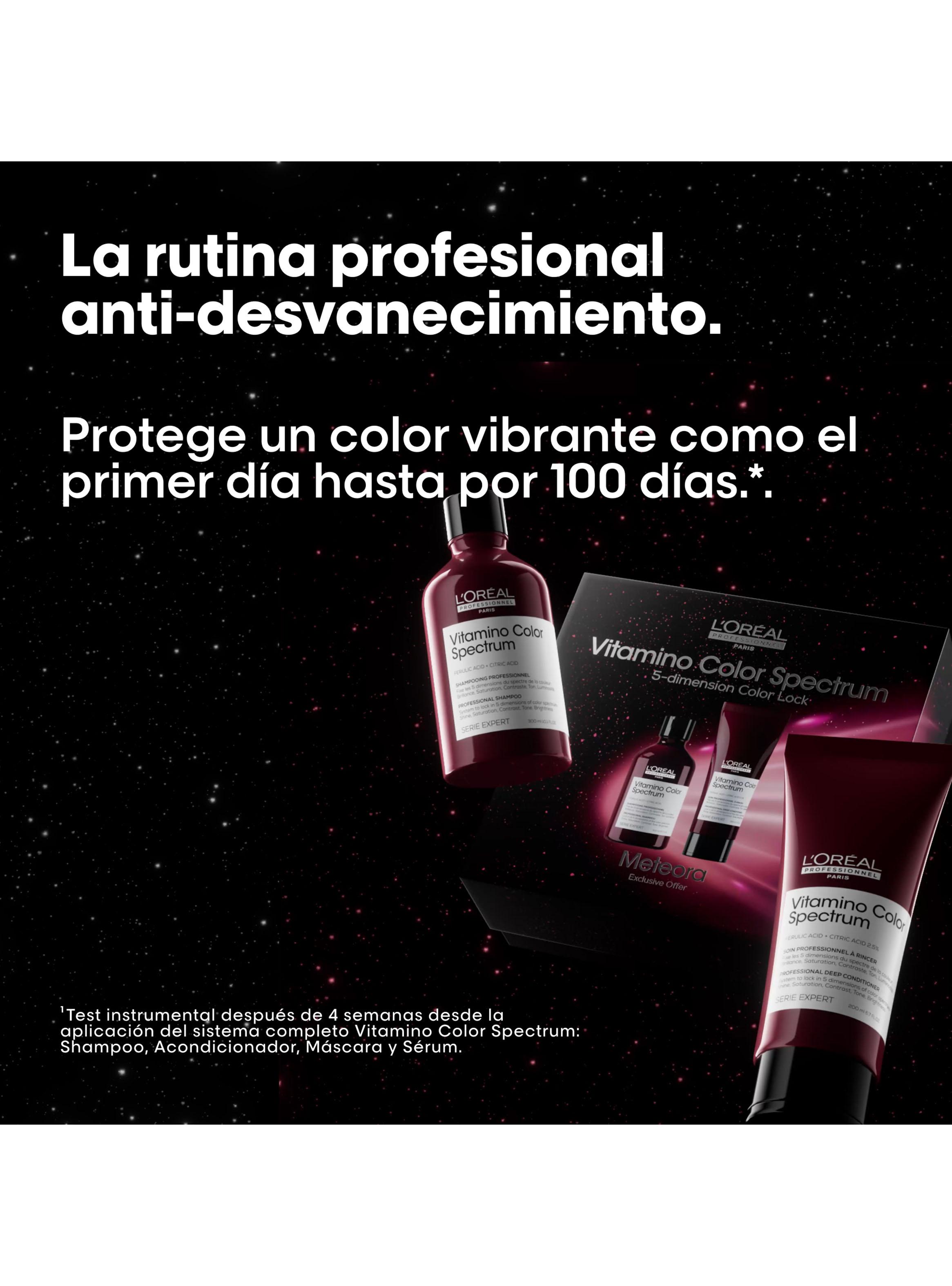Set Profesional Cuidado del Color Profundo Shampoo 300ml + Acondicionador 200ml Vitamino Spectrum-2