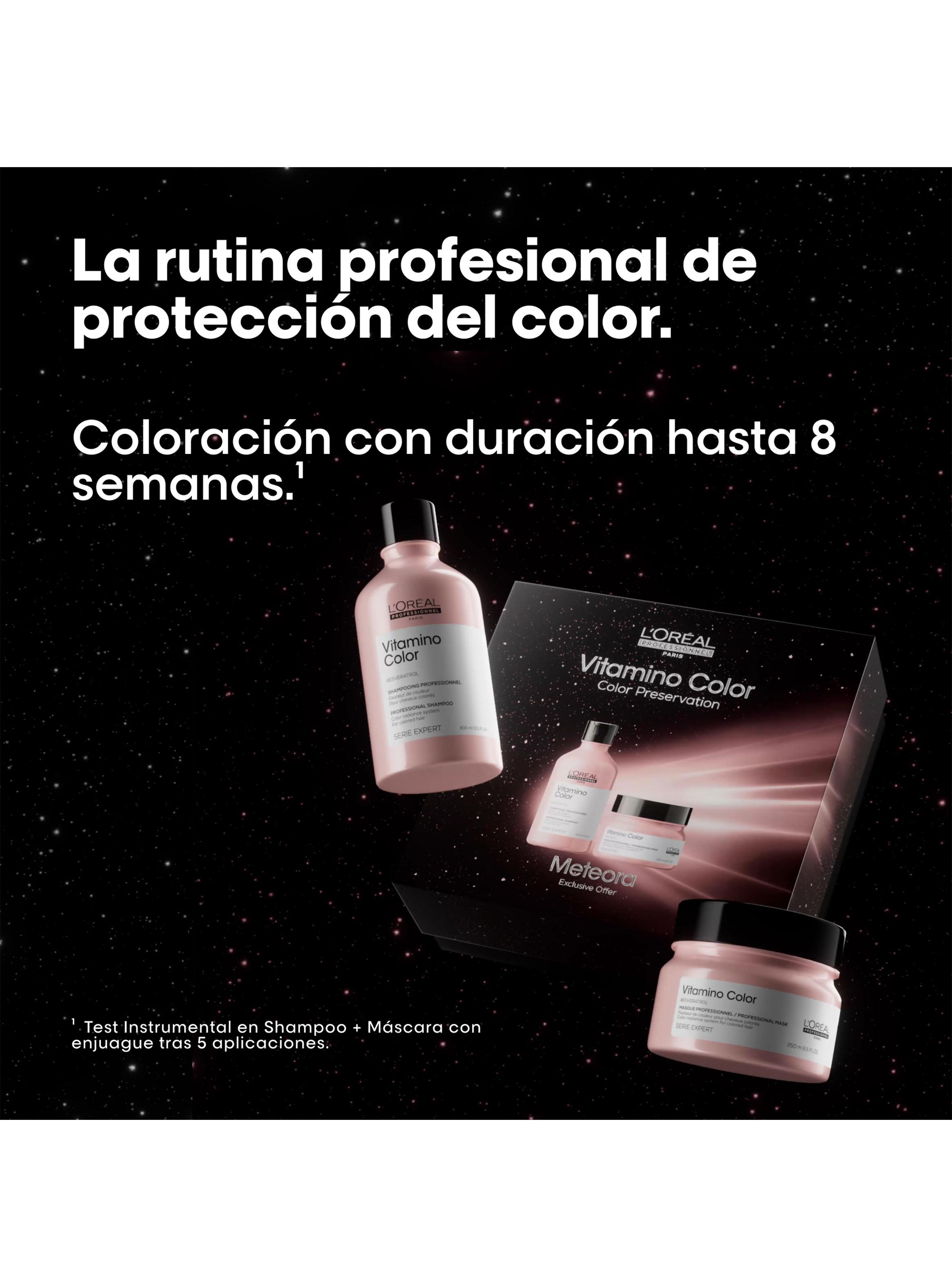 Set Profesional Cuidado del Color Profundo Shampoo 300ml + Máscara 250ml Vitamino Color-2