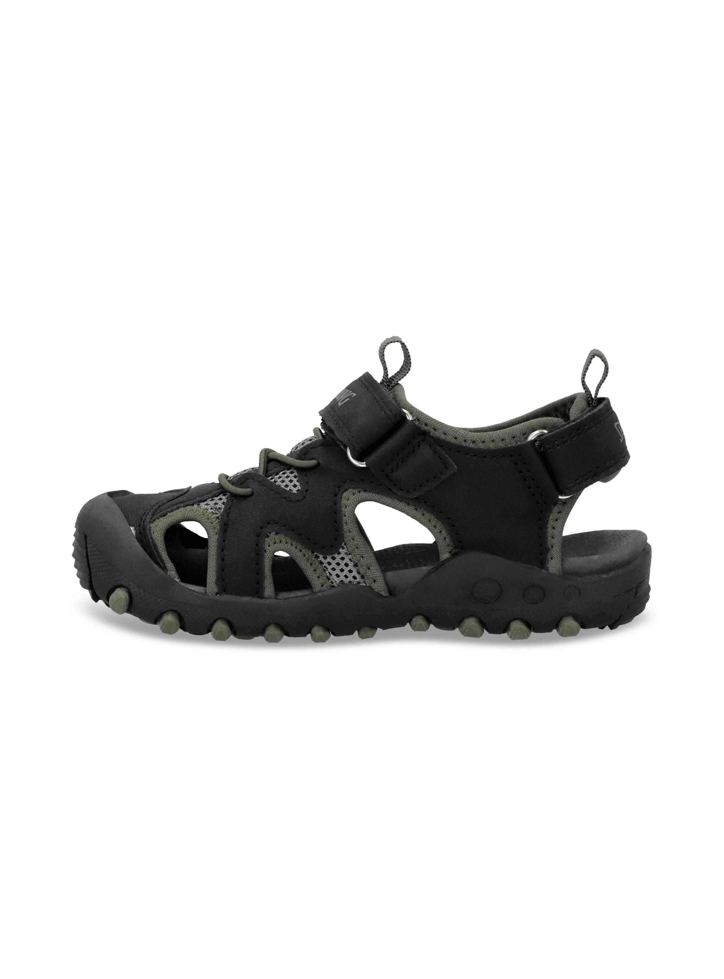 Sandalia Outdoor para Niños Black Olive-2