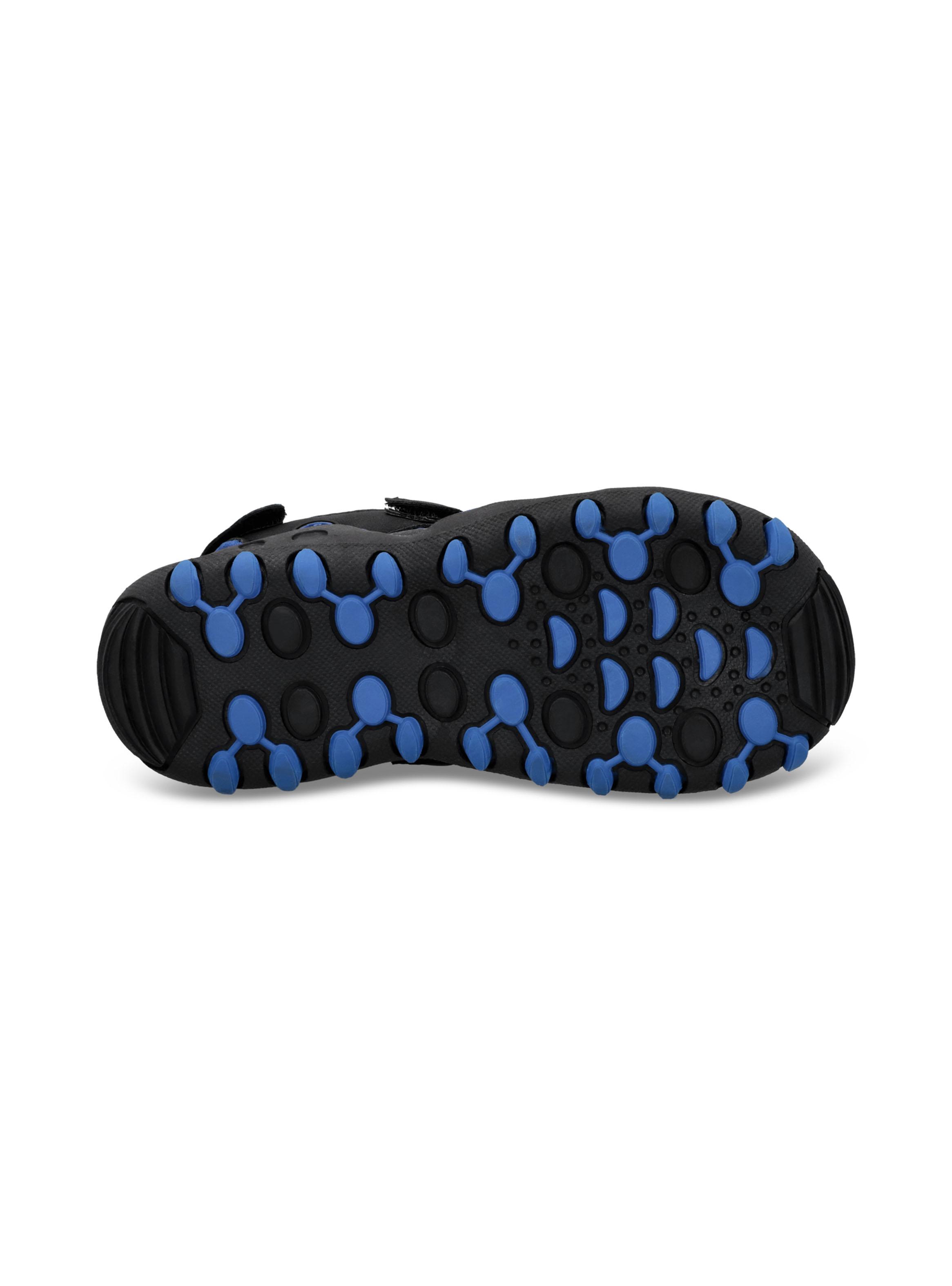 Sandalia Outdoor Infantil Black Blue-3