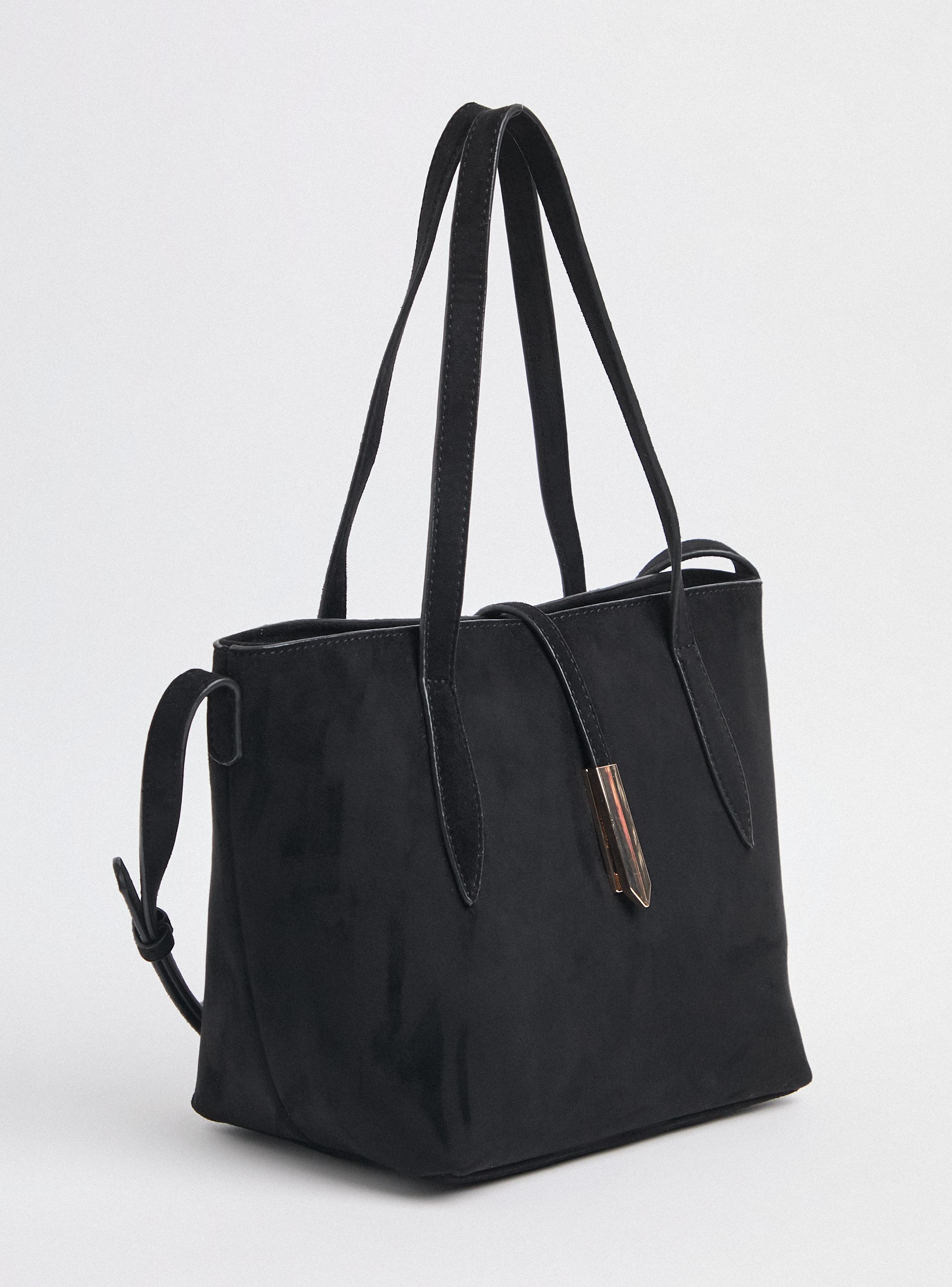 Cartera de Hombro Crossbody con Detalle Metálico-3