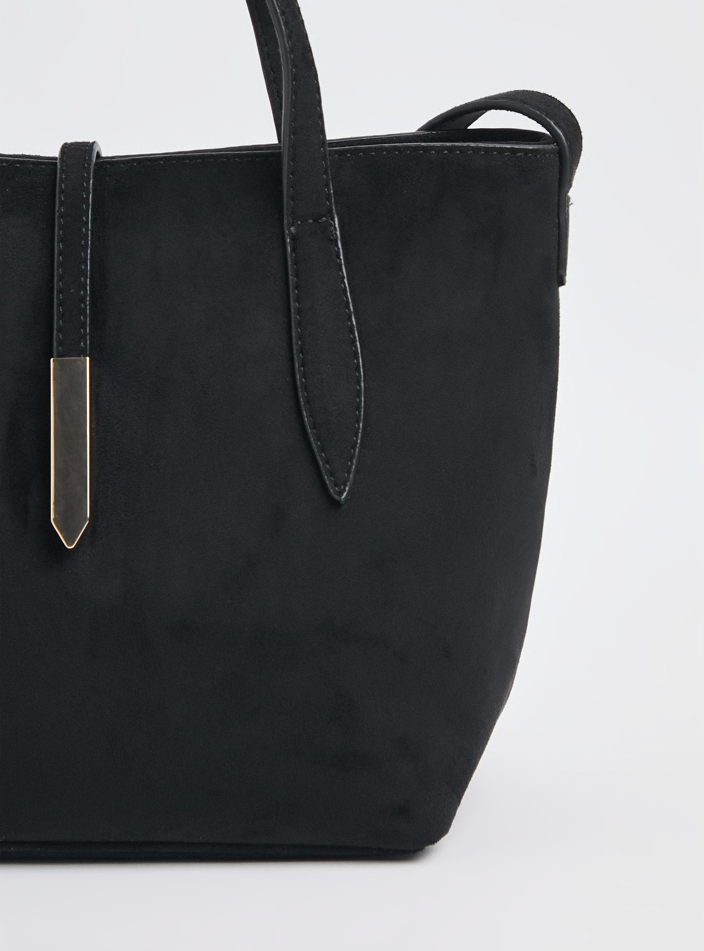 Cartera de Hombro Crossbody con Detalle Metálico-6