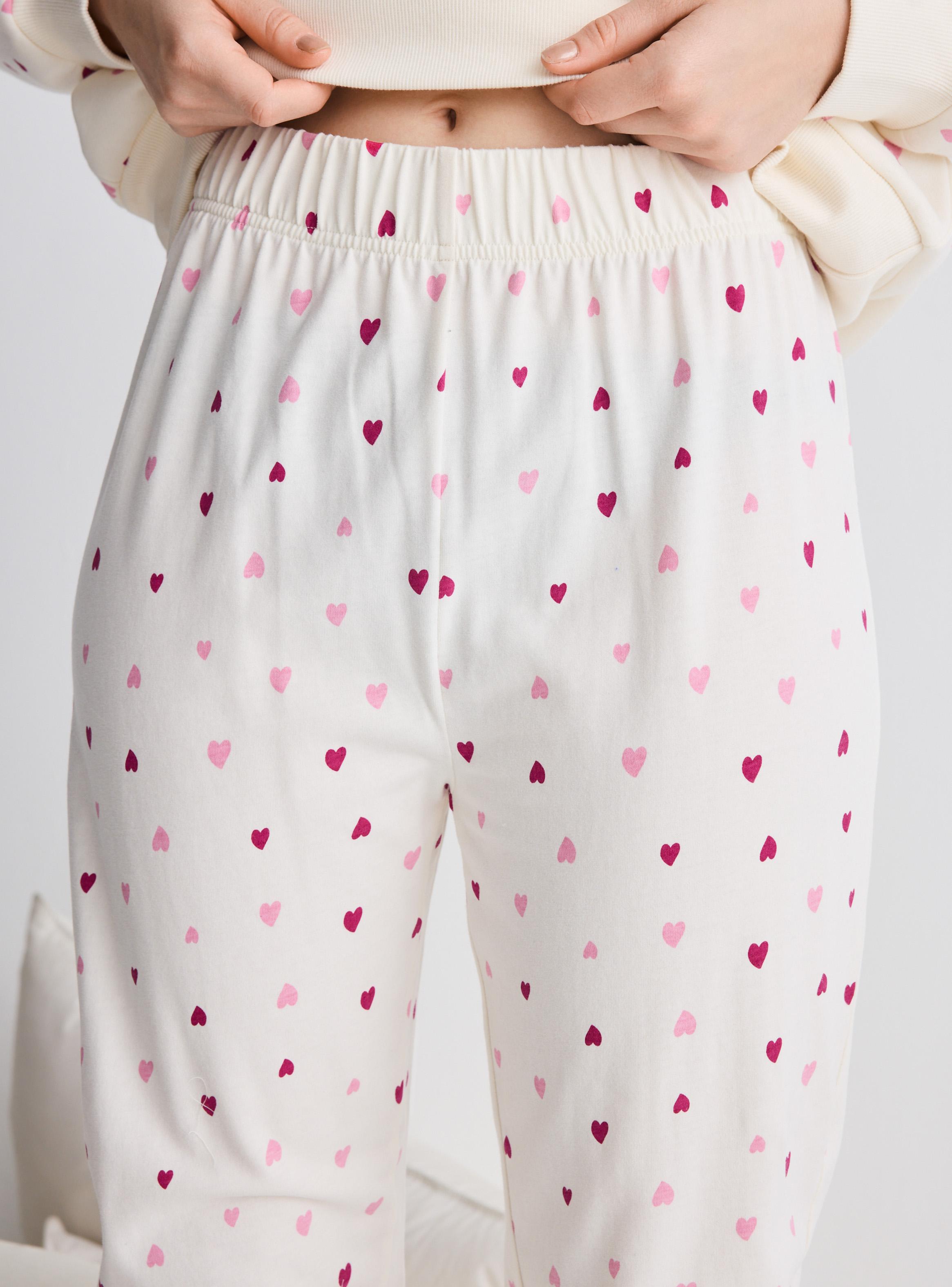 Pijama Tela Franela Bordado y Estampado-3