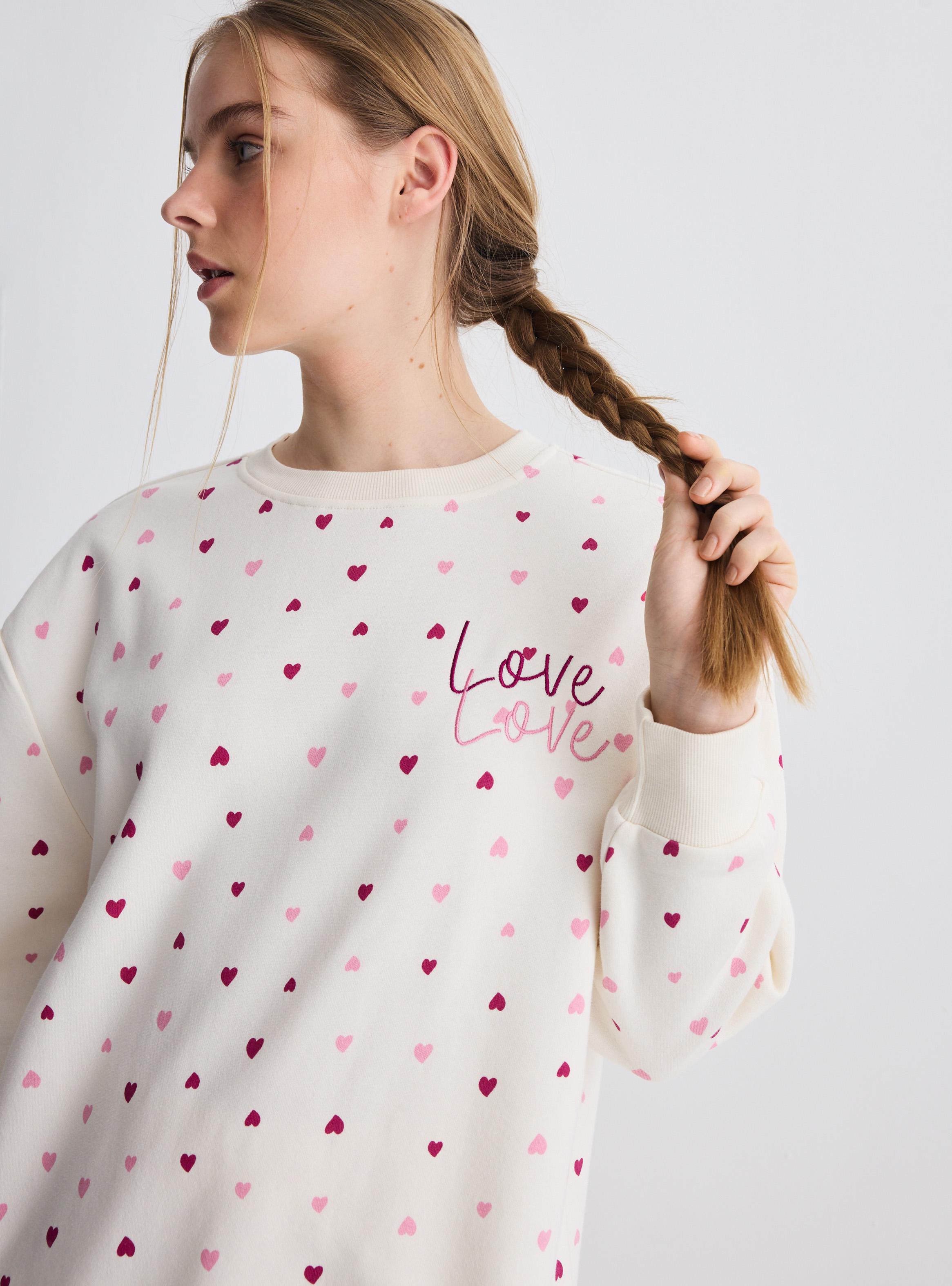 Pijama Tela Franela Bordado y Estampado-2