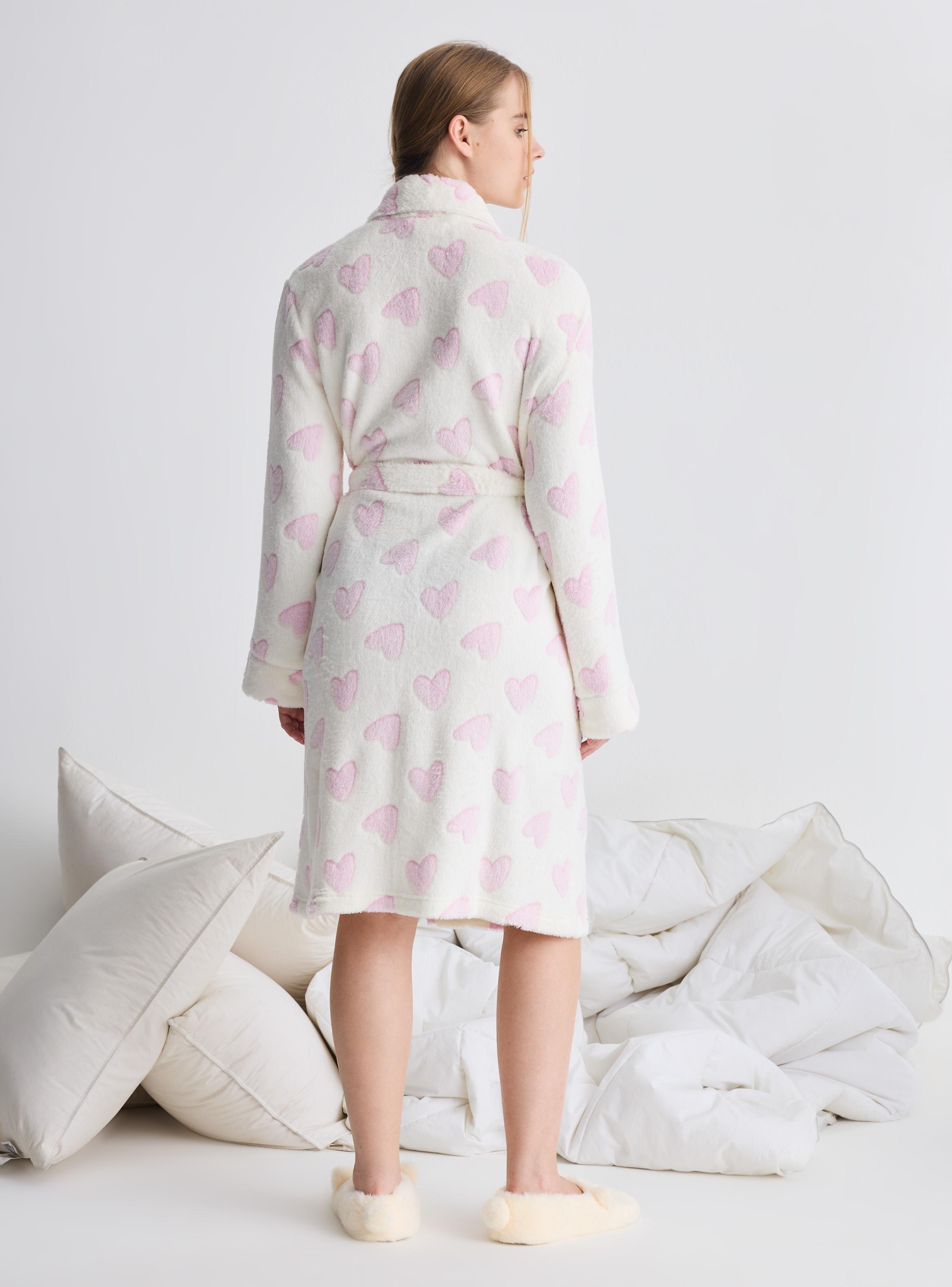 Pijama Tela Velvet Estampado Folia-5