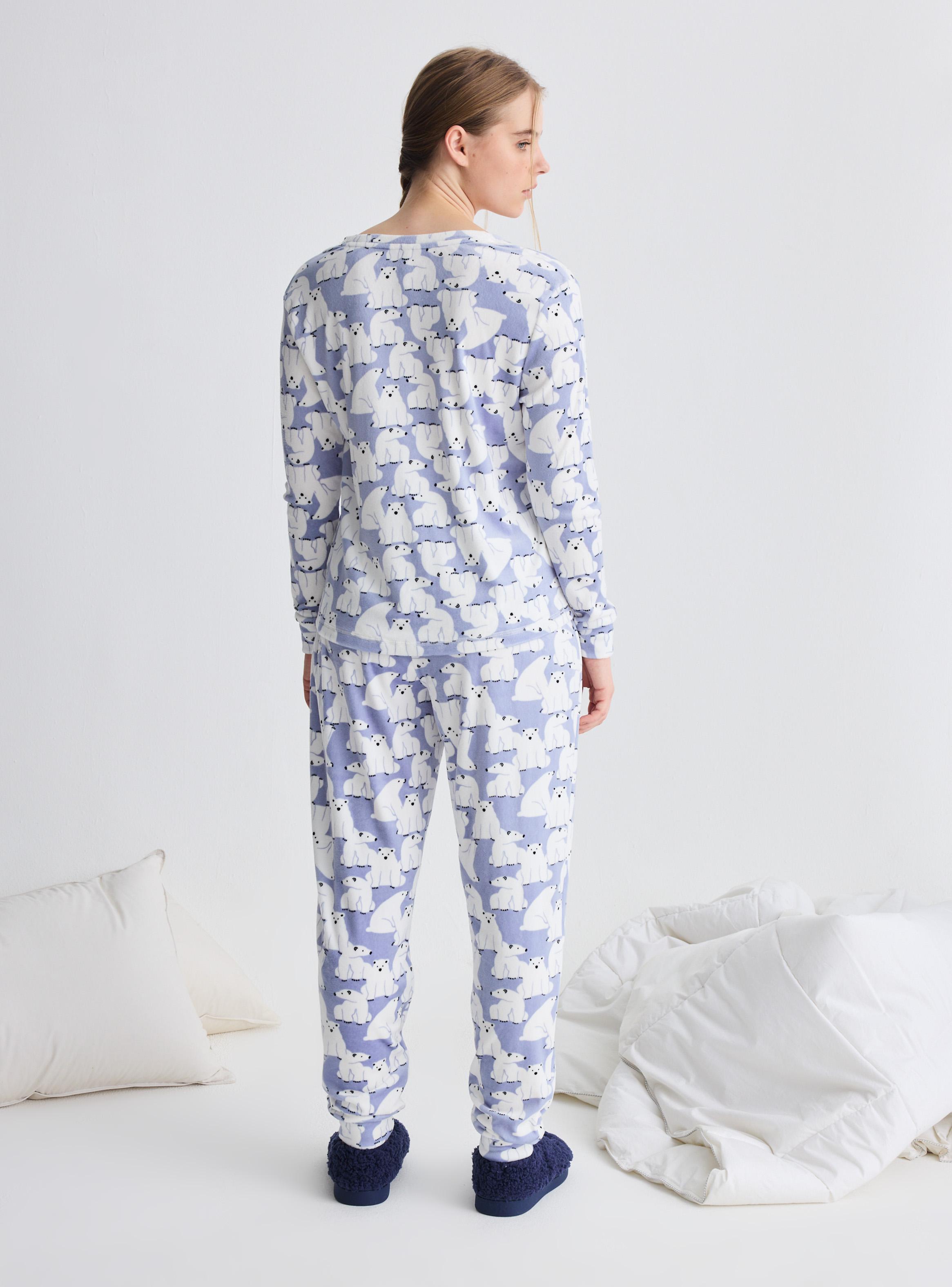 Pijama Tela Velvet Full Estampado-5