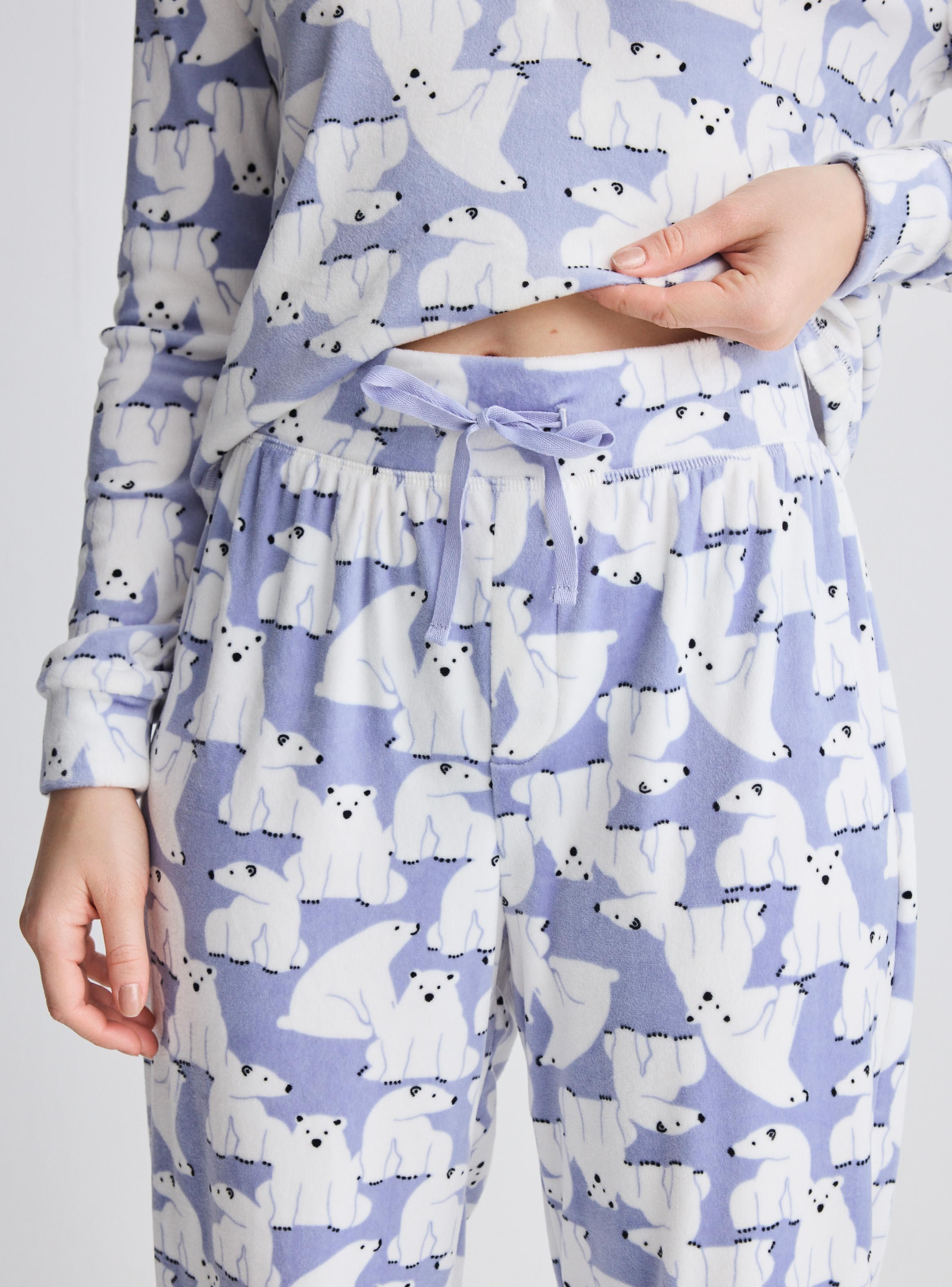 Pijama Tela Velvet Full Estampado-3