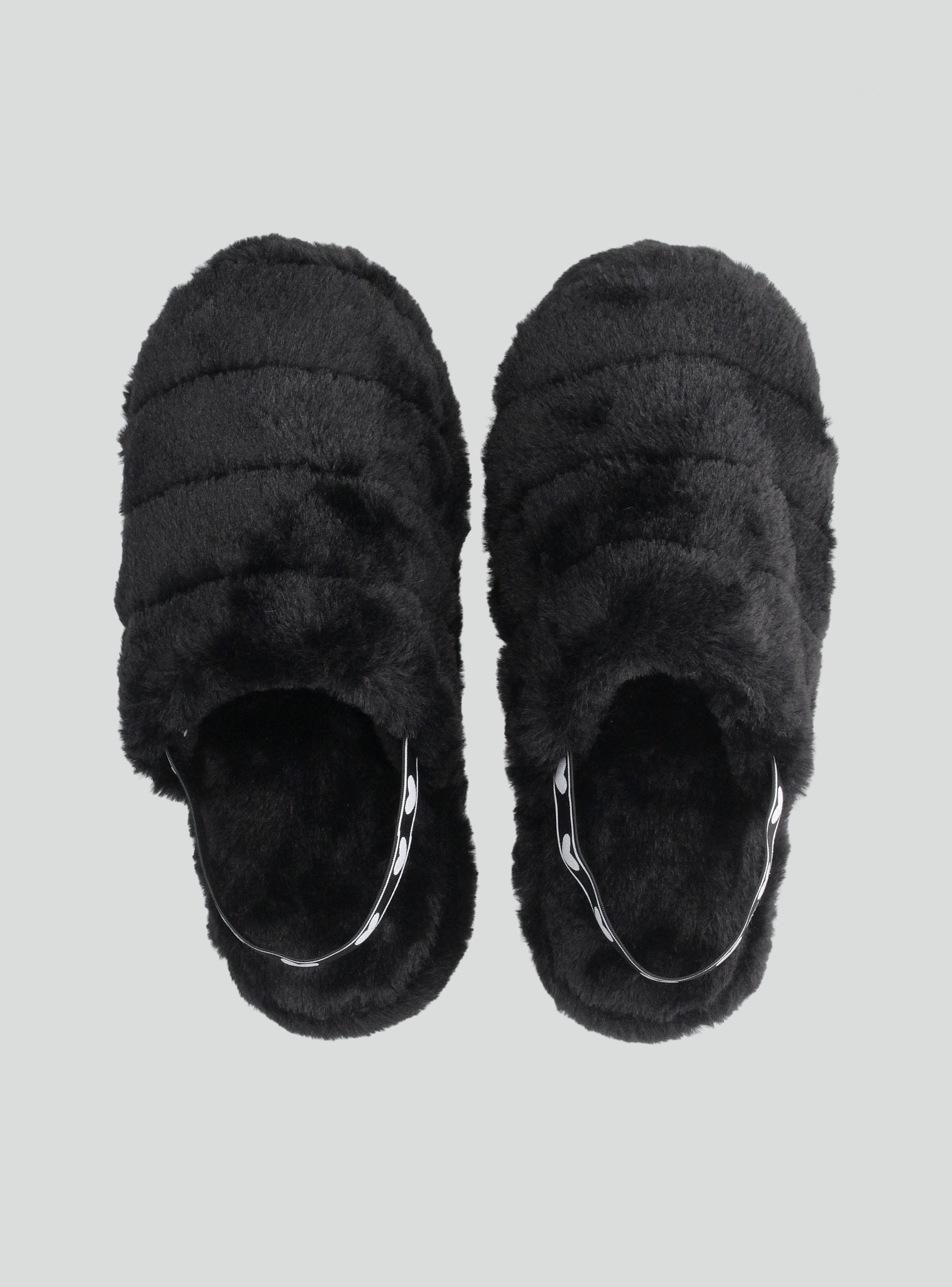 Pantufla Peluda con Elástico-2