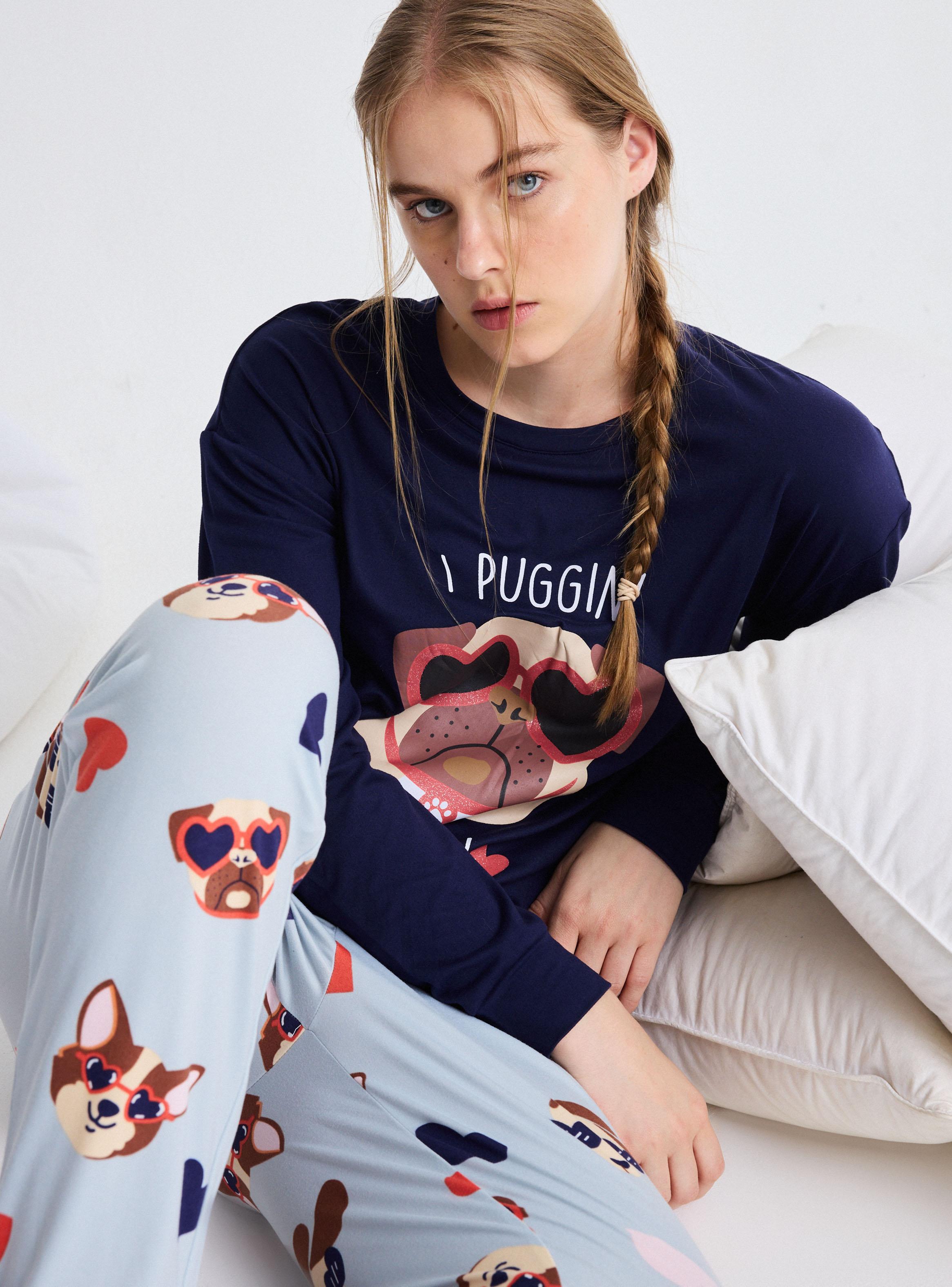 Polera Pijama Estampado Ármalo a tu Pinta-2