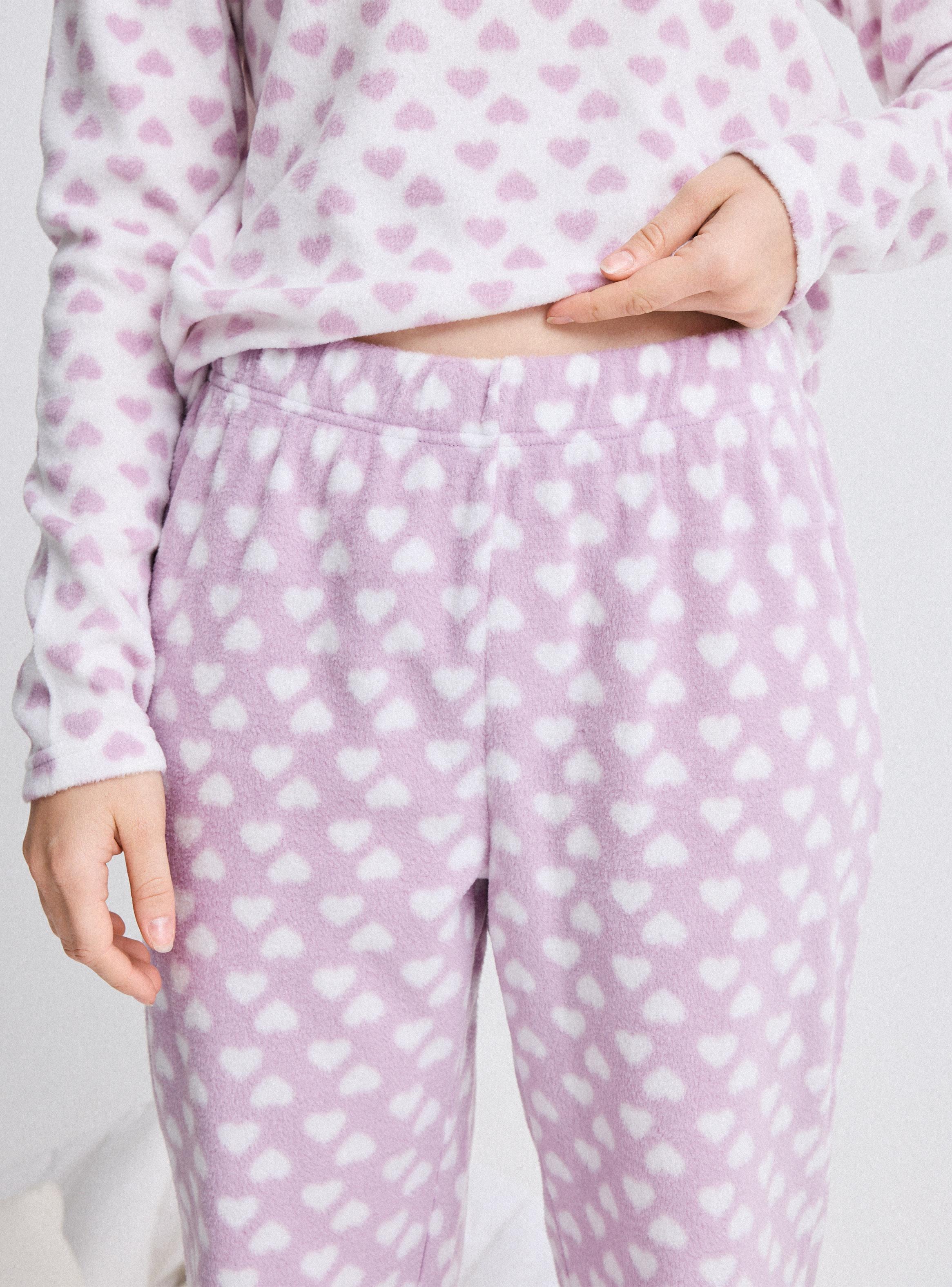 Pijama de Micro Polar Aplicación Bordado-3