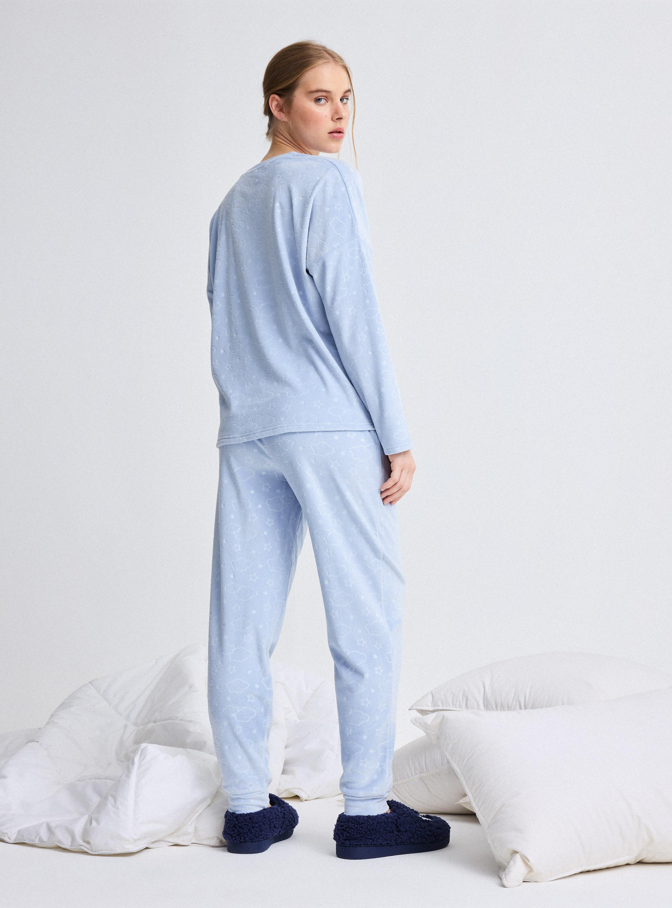 Pijama Emboss Velour-5