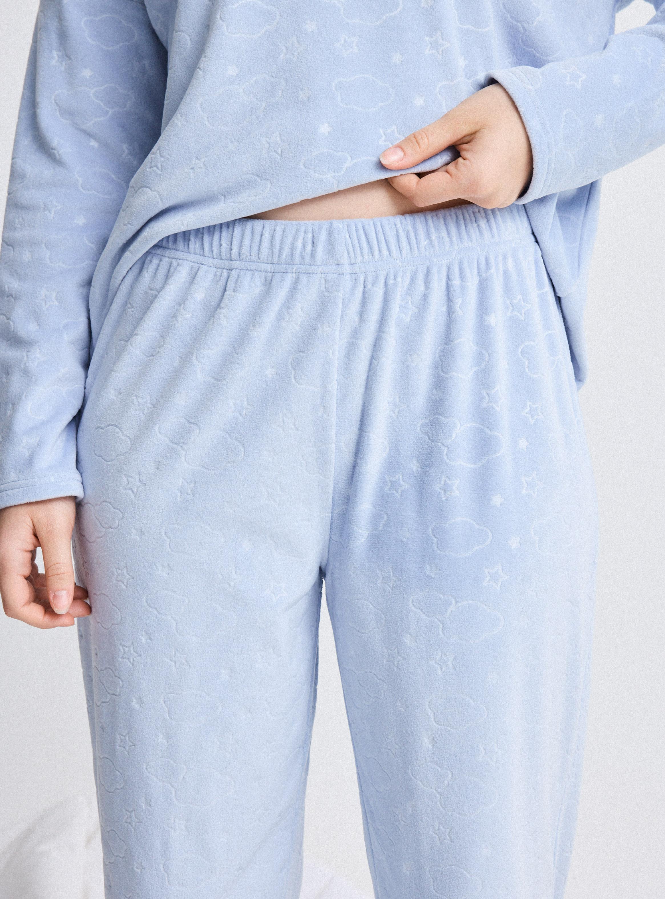 Pijama Emboss Velour-3