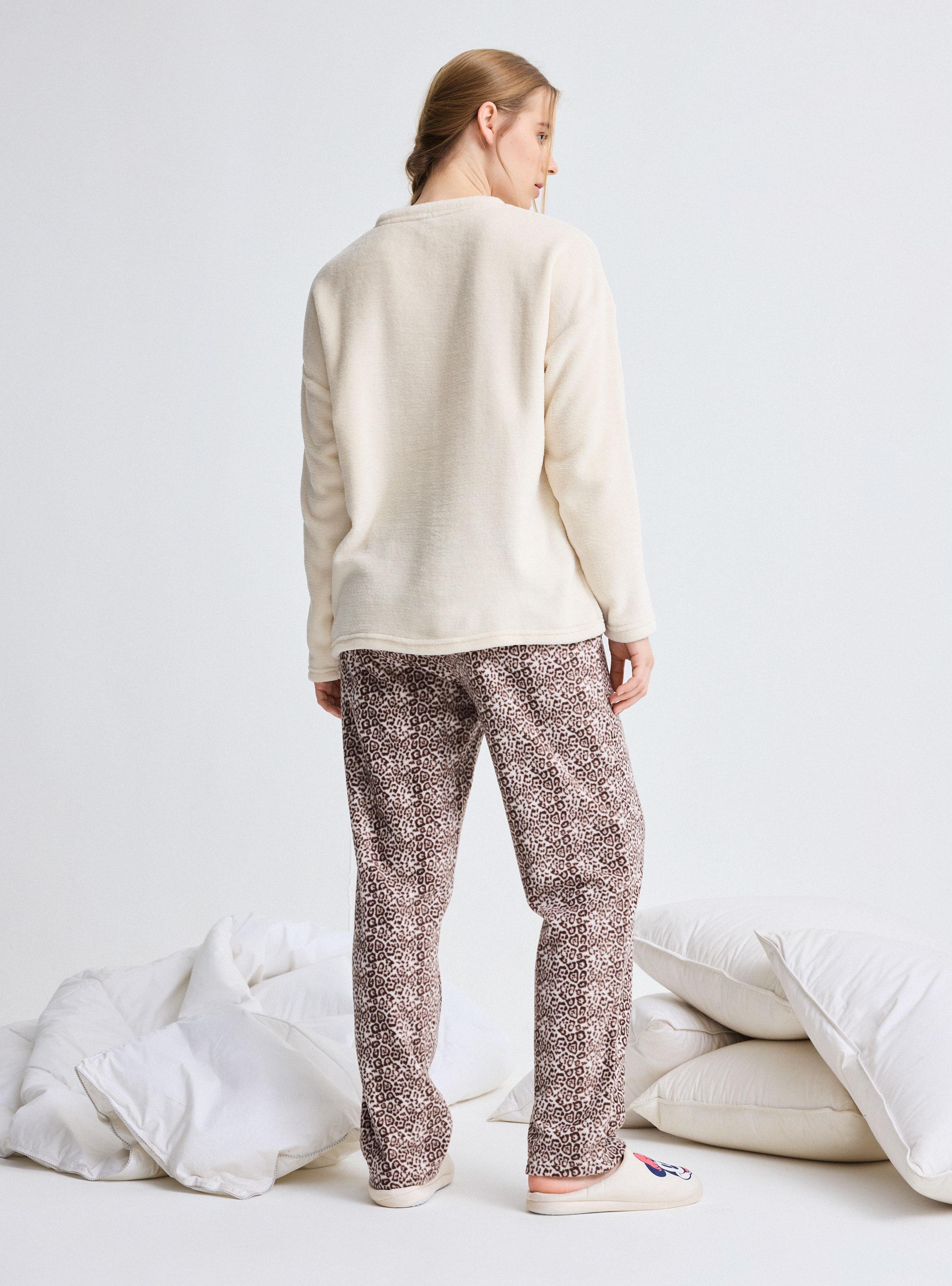 Pijama Micro Polar Disney Minnie Animal Print-5