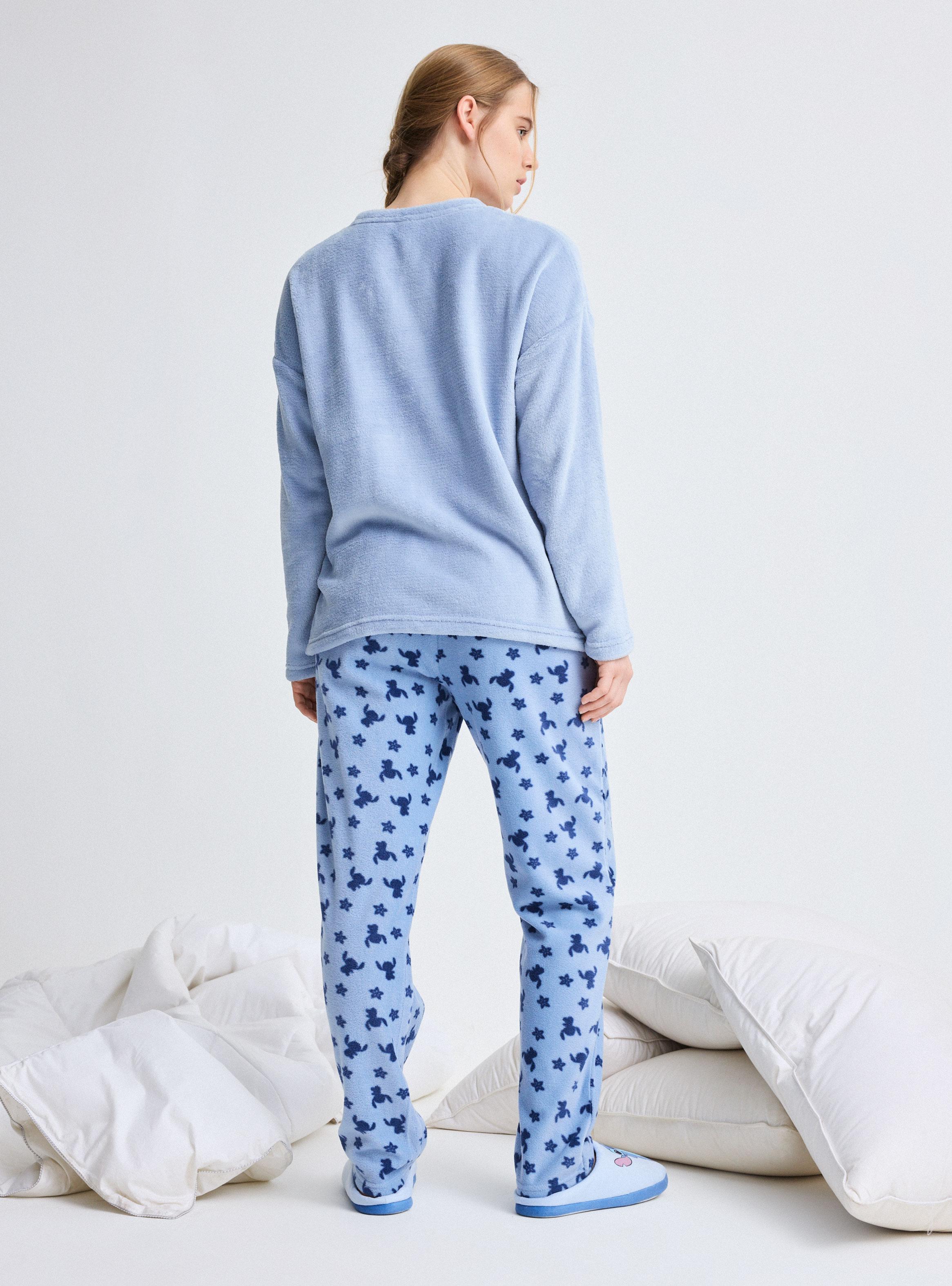 Pijama Micro Polar Disney Stitch Bordado-5