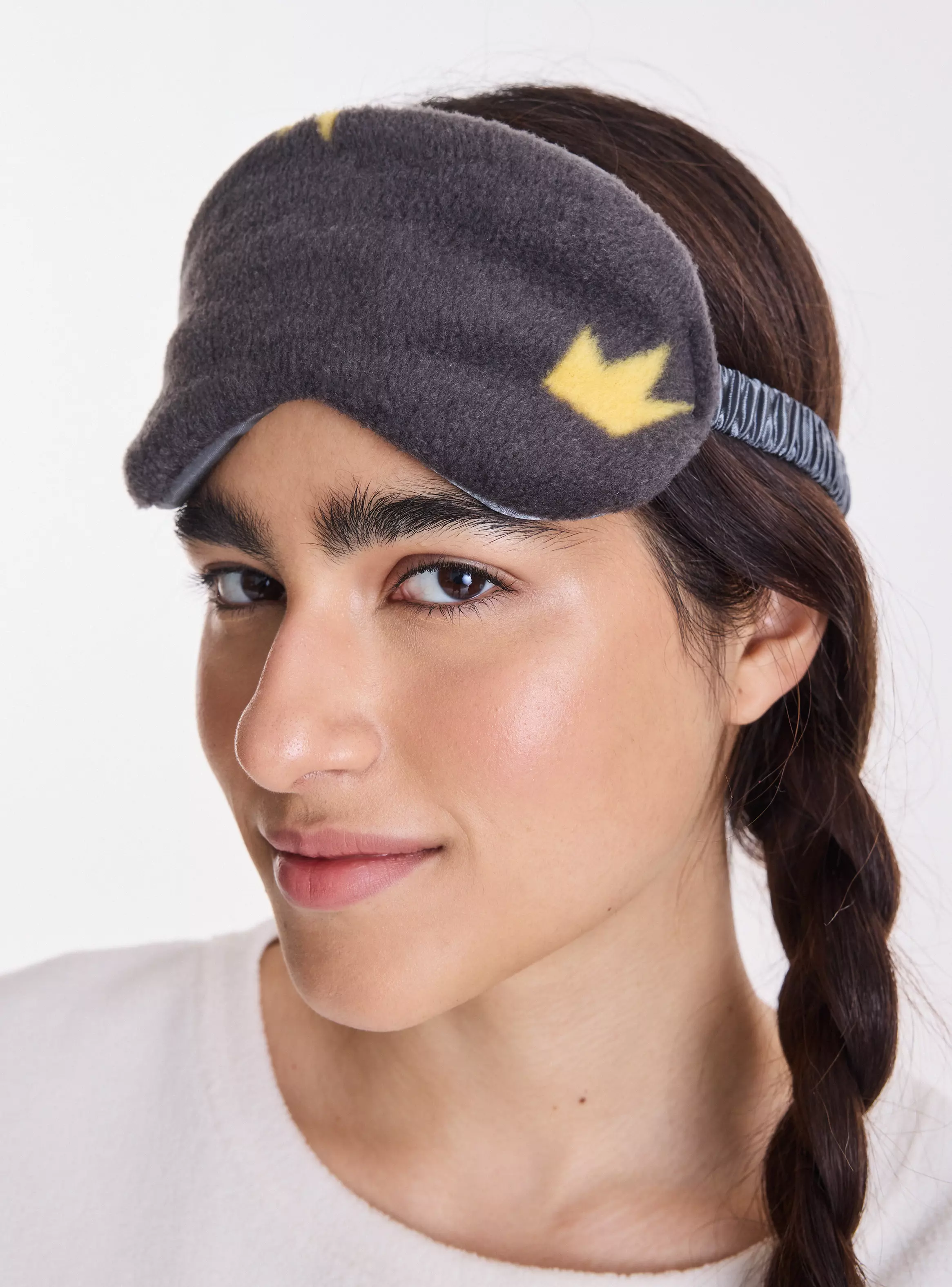 Pijama Estampado con Antifaz de Regalo Suave y Cálido-3