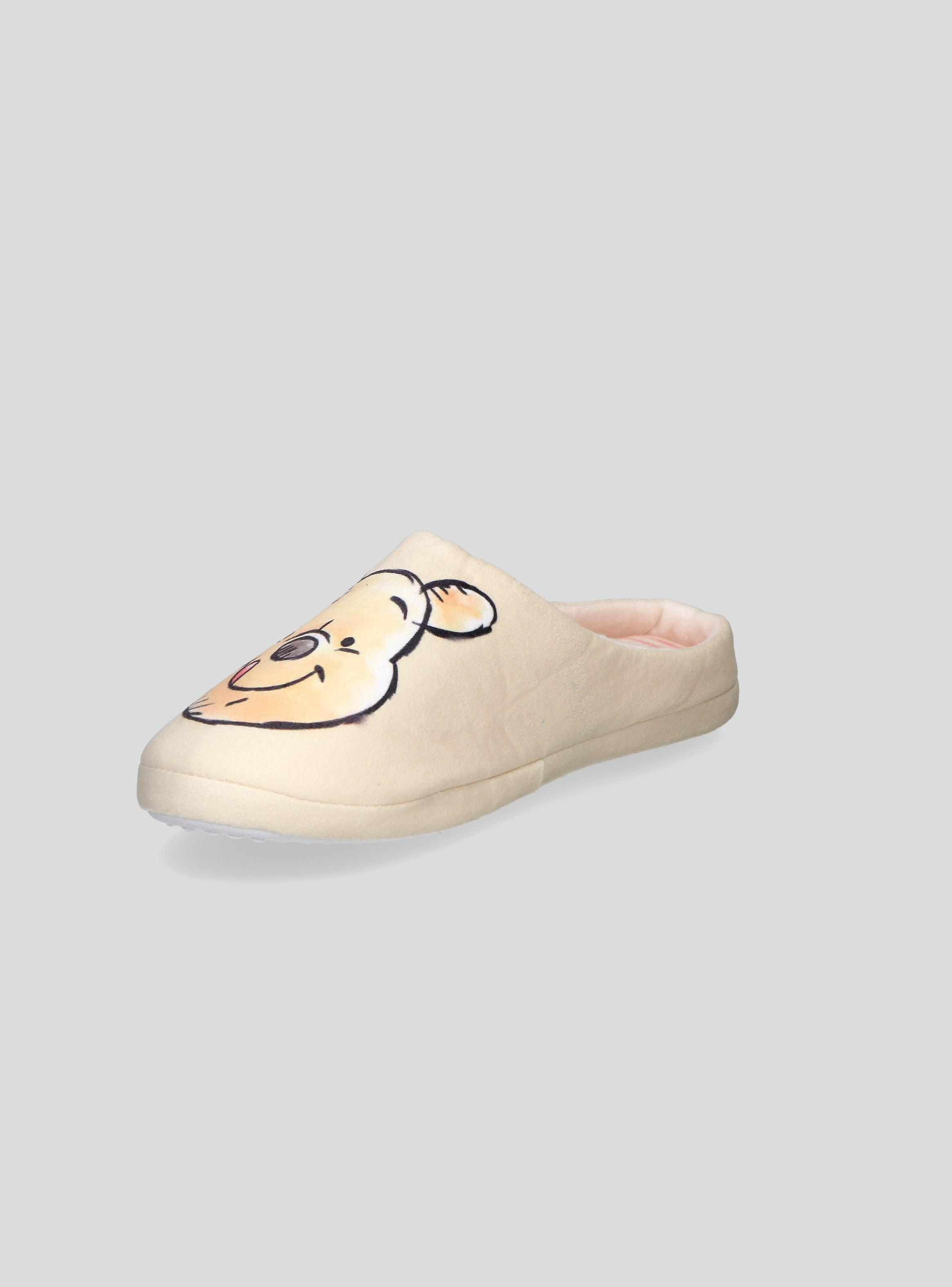 Pantufla Disney Pooh Estampada Comodidad-2