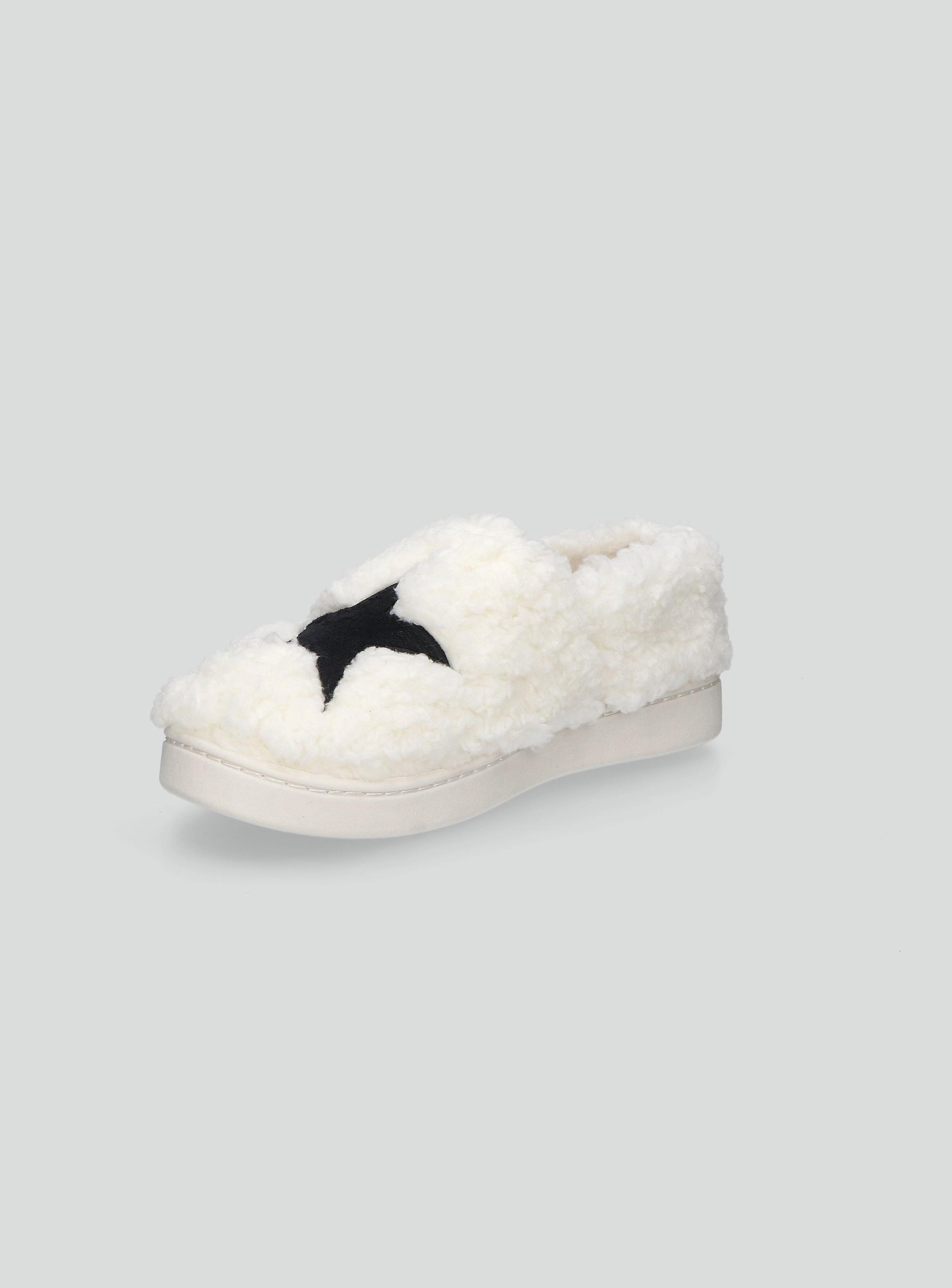 Pantufla Afelpado Suave Suela Antideslizante-2