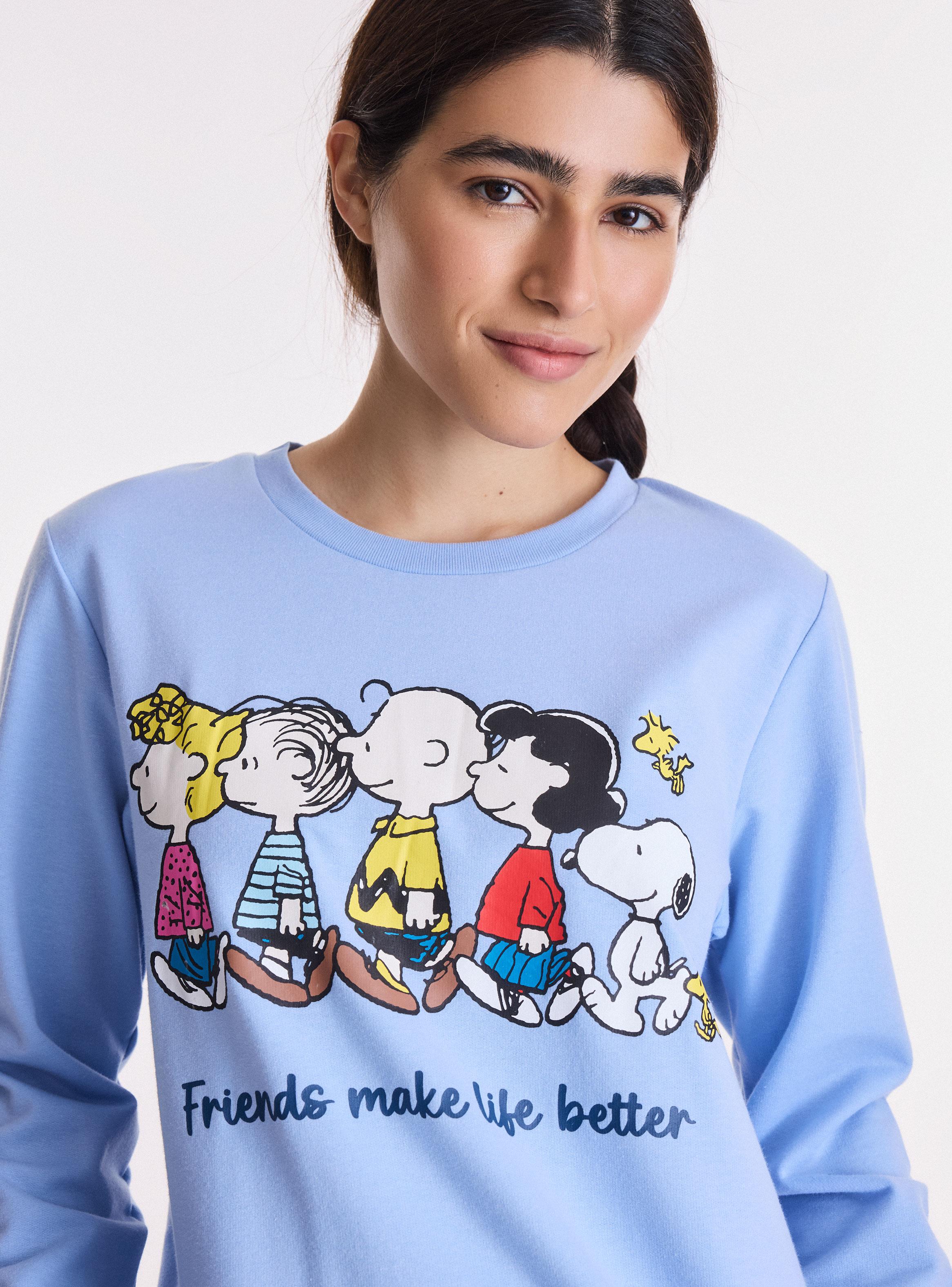 Pijama Snoopy Franela Tela Suave y Confortable-2