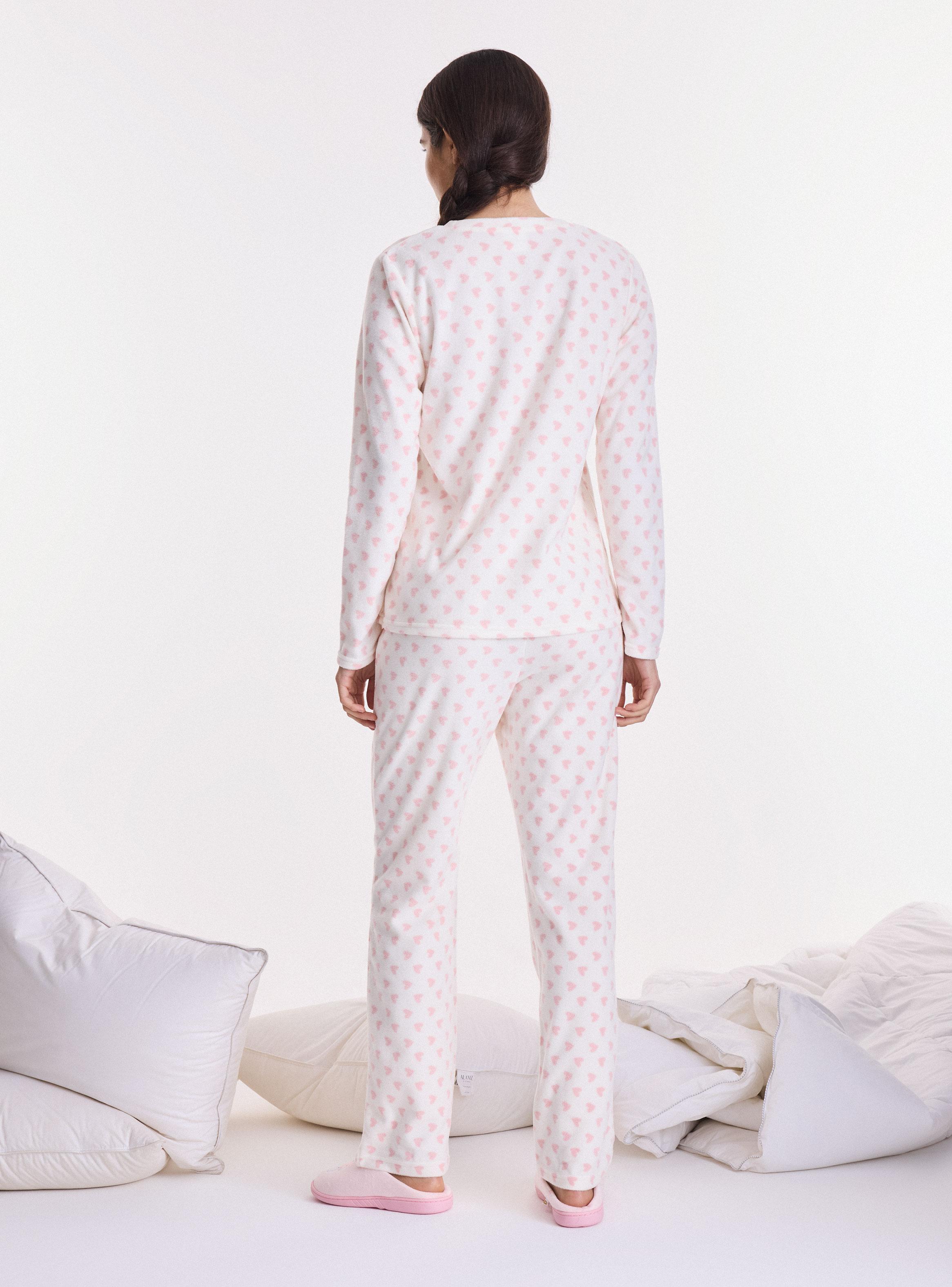 Pijama Snoopy Tela Polar Suave y Cómoda-5