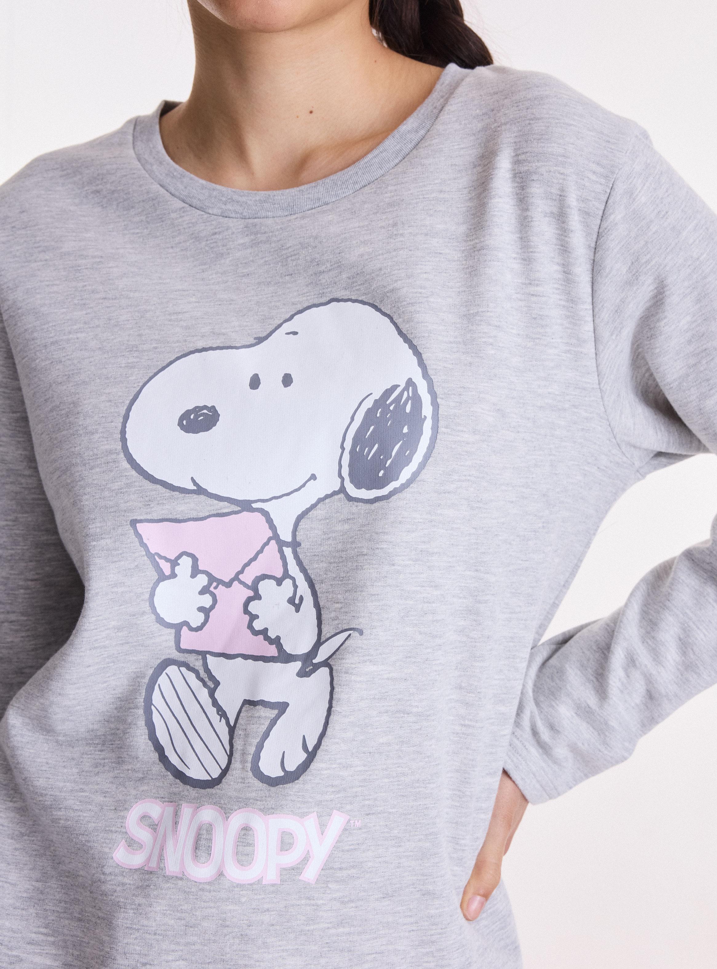 Pijama Snoopy Franela Tela Suave y Cómoda-2