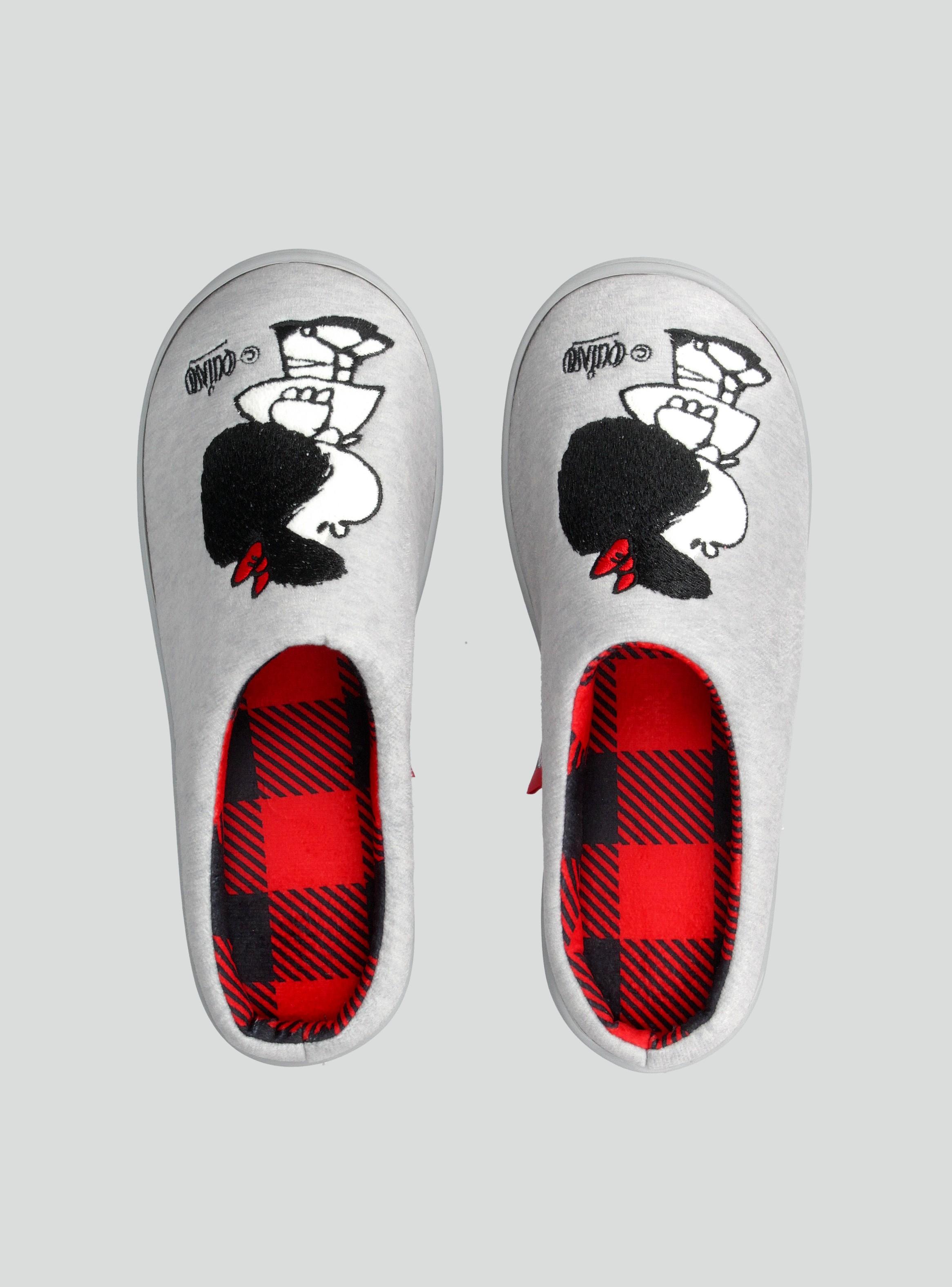 Pantufla Estampada Mafalda-4