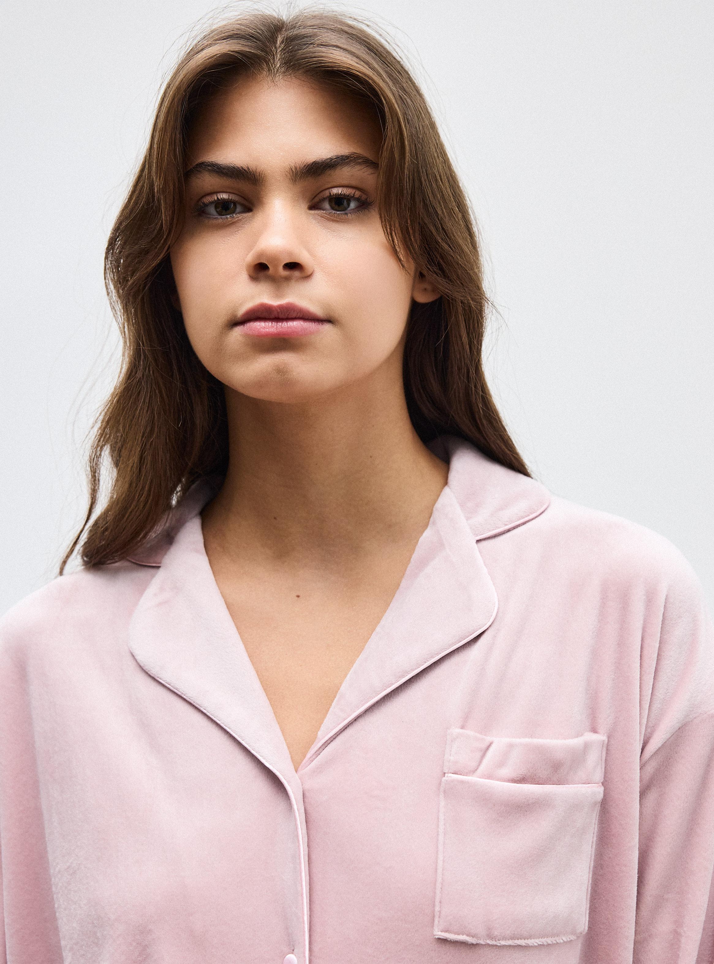 Pijama Estampado Camisero-2