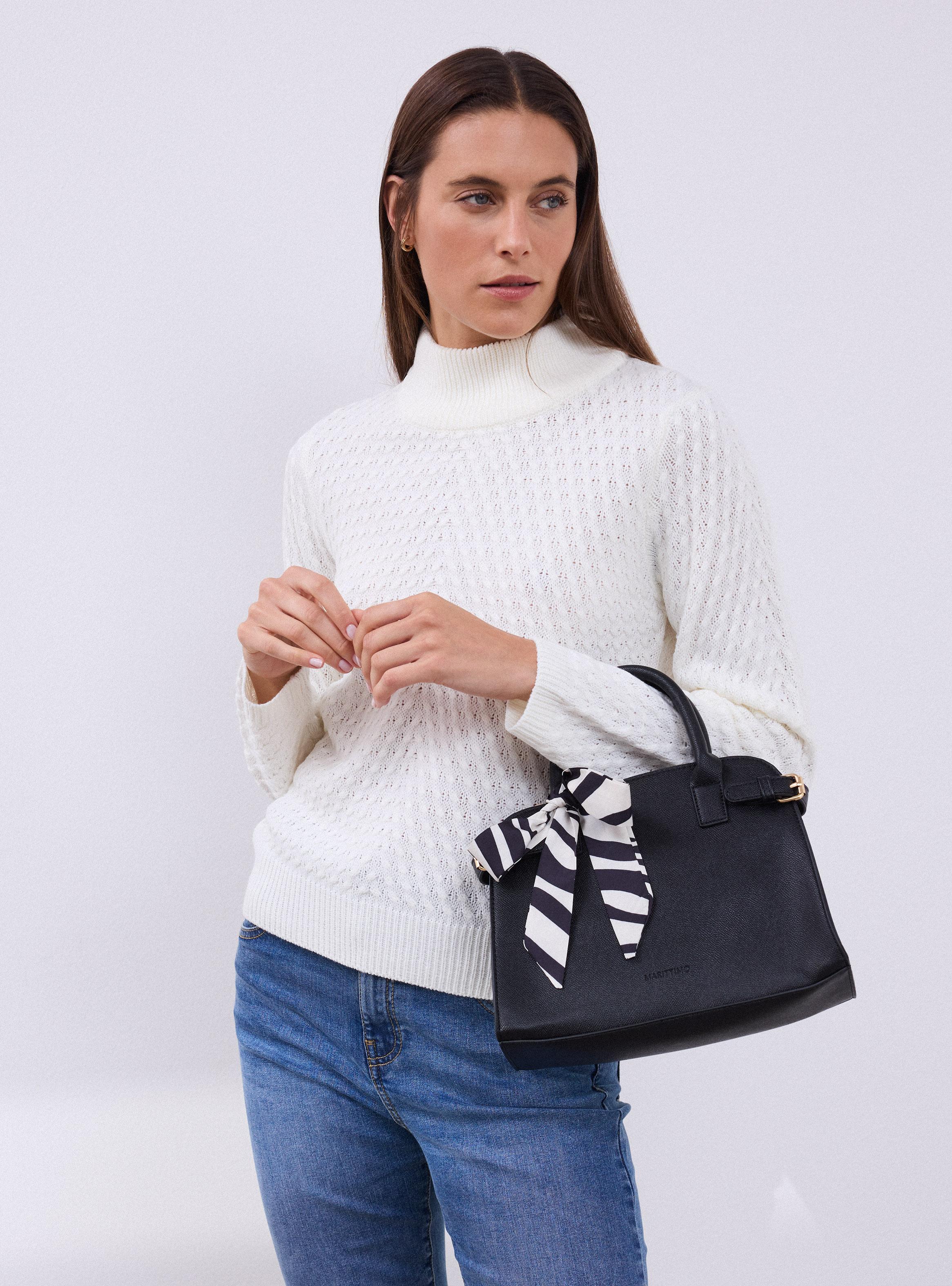 Cartera de Hombro Crossbody Asas Rígidas-6