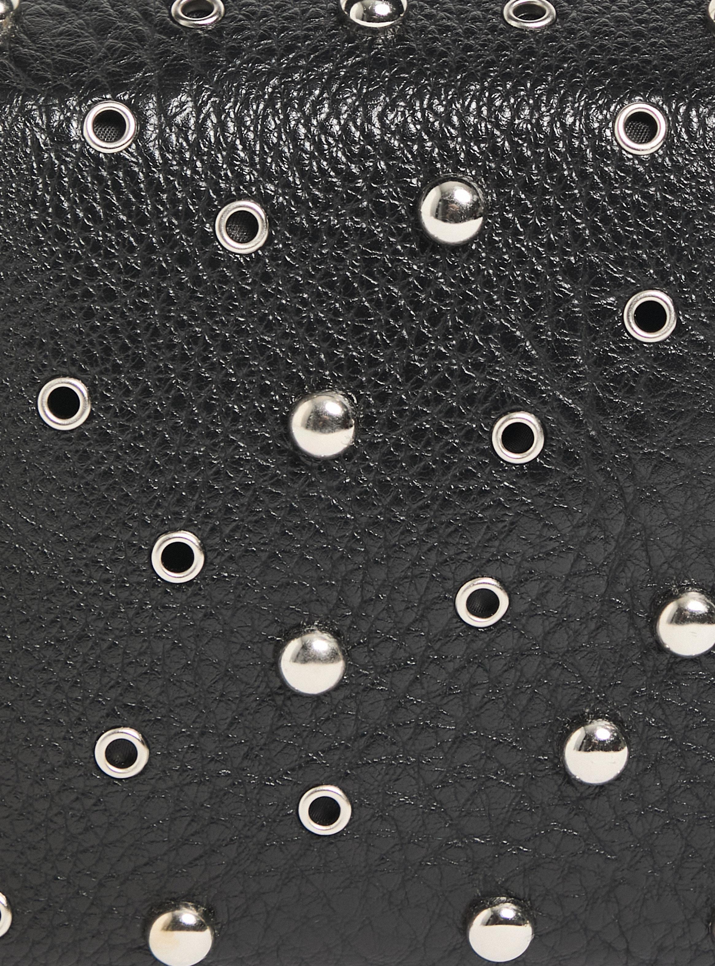 Cartera Tipo Bandolera Mini Tachas y Ojetillos-4