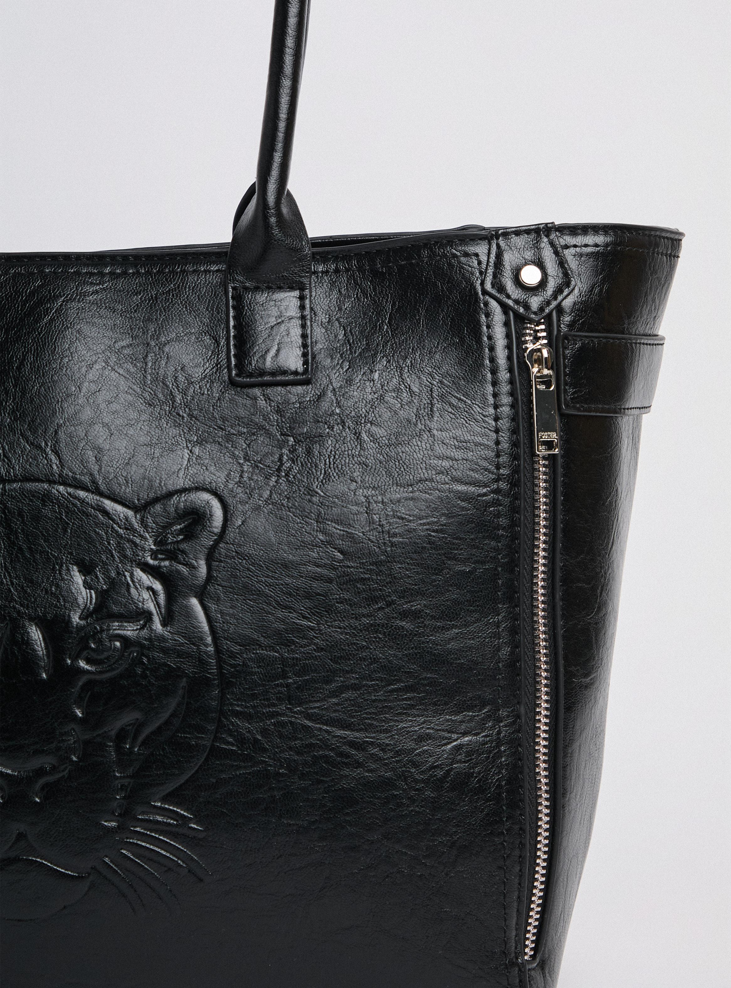 Cartera de Hombro Tipo Tote Pantera-4