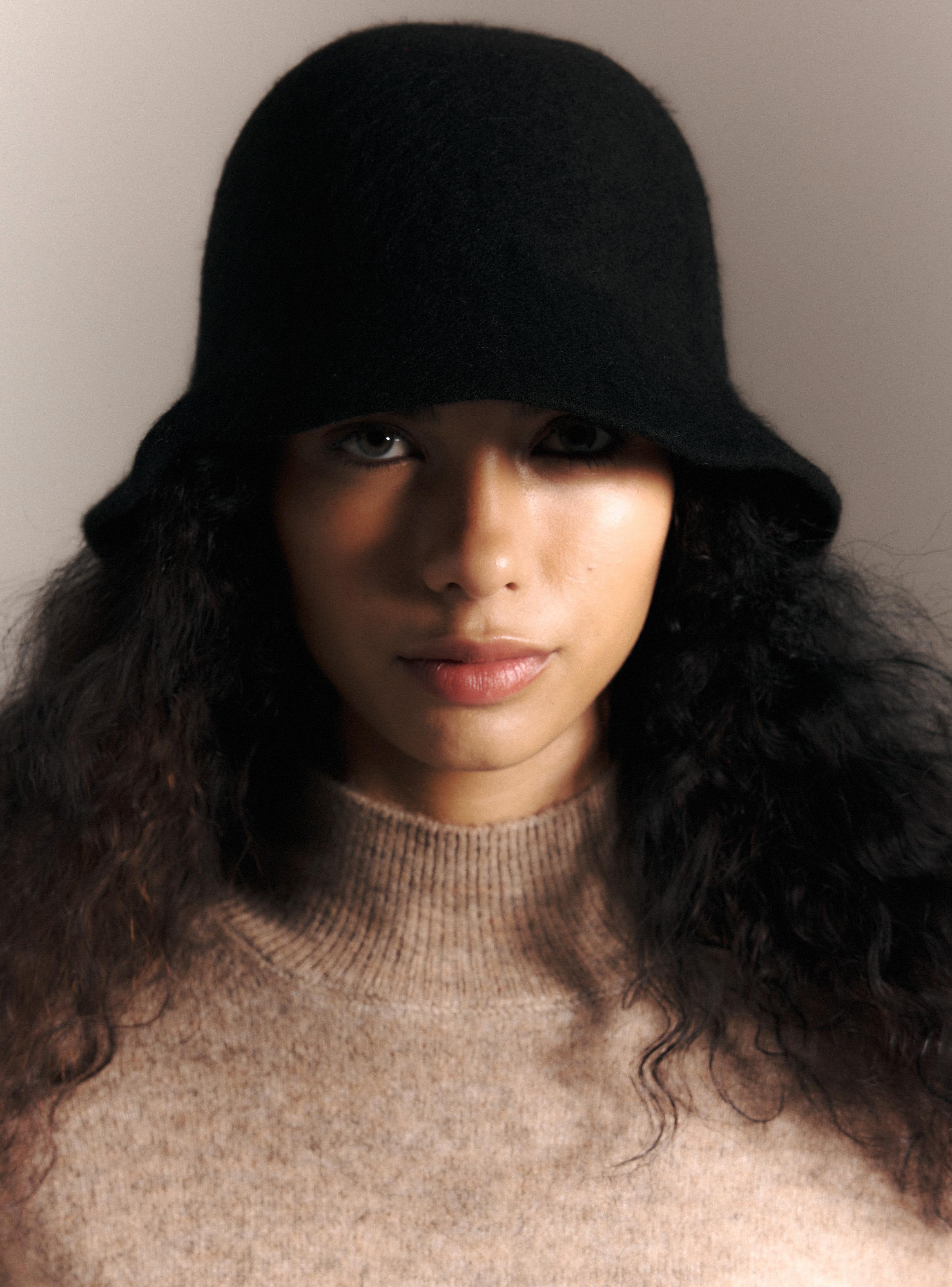 Gorro Bucket de Lana-4
