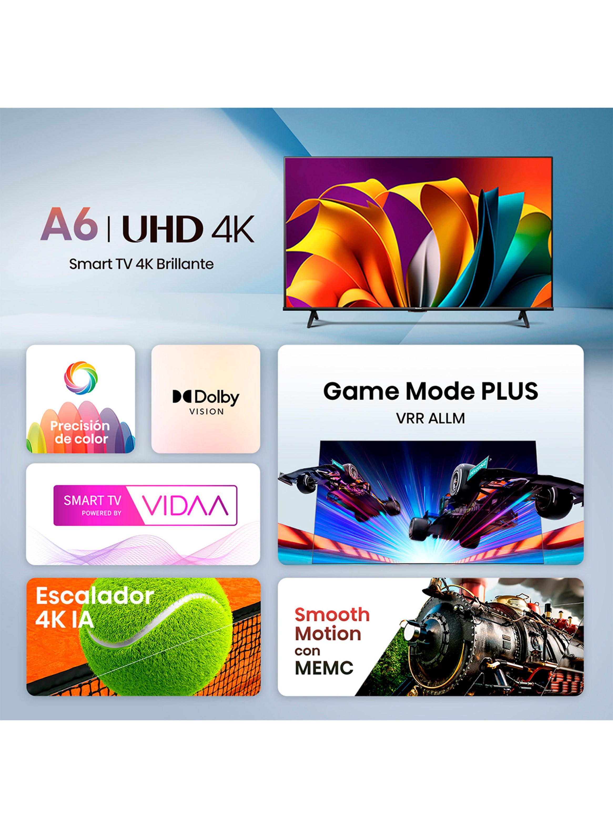 LED Smart TV 50'' 4K UHD 50A6N + Soundbar HS2100-6