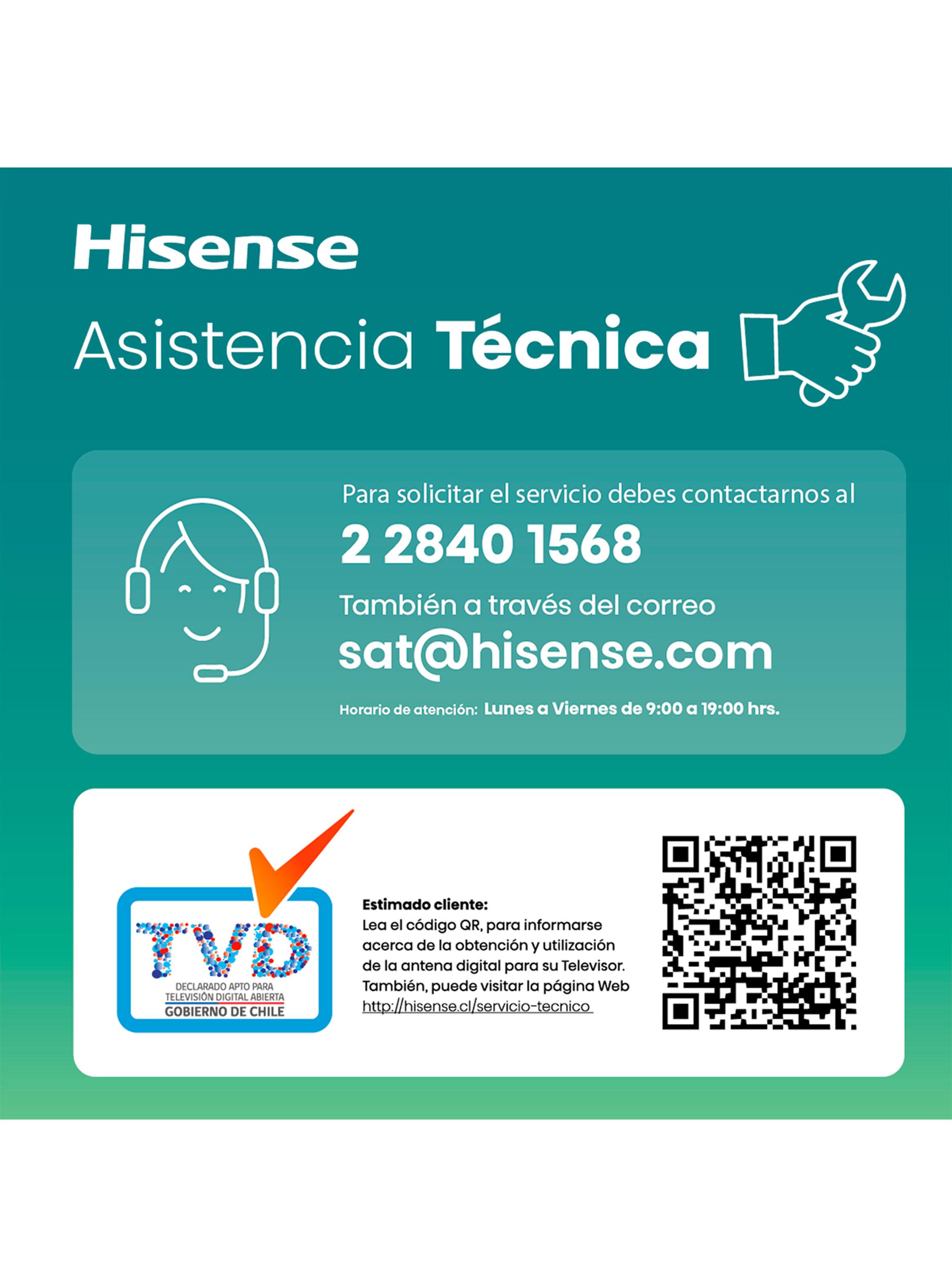 LED Smart TV 50'' 4K UHD 50A6N + Soundbar HS2100-9