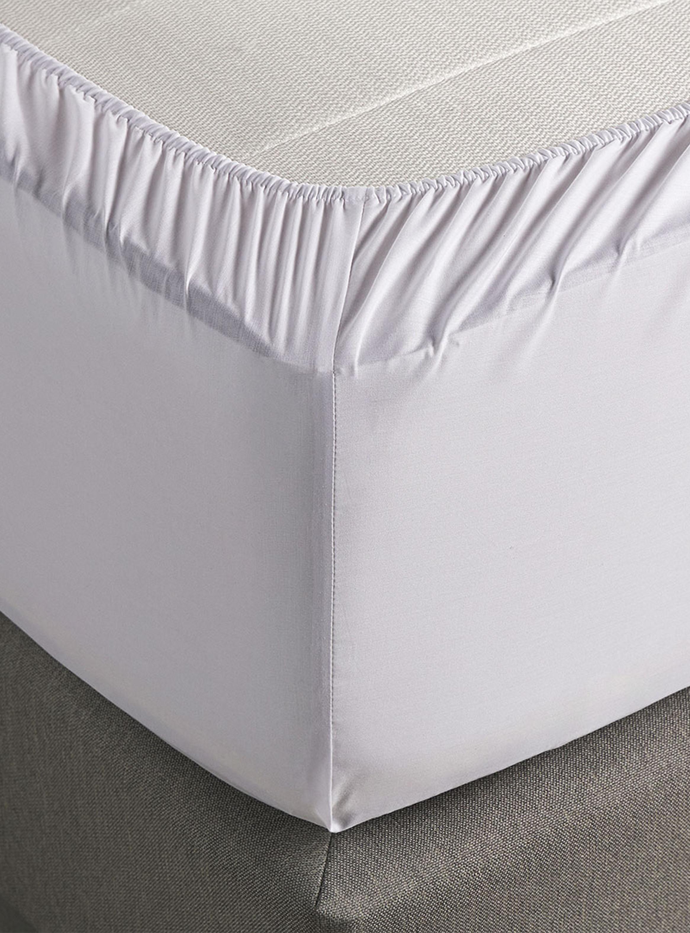 Sábanas 2 Plazas 180 Hilos Lisa Blanco-3