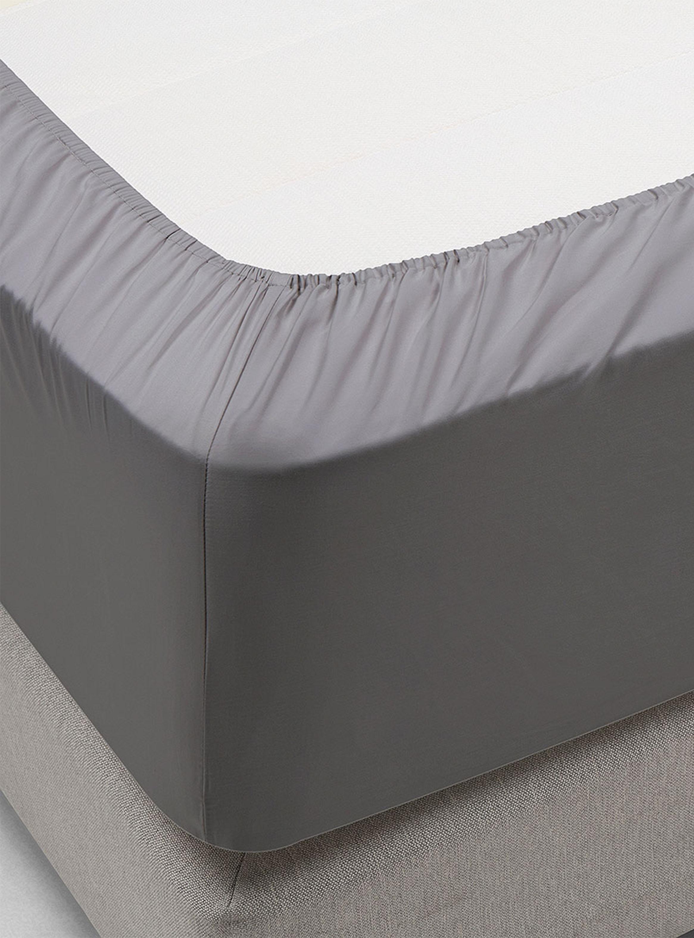 Sábanas King 300 Hilos Lisa Plata-3