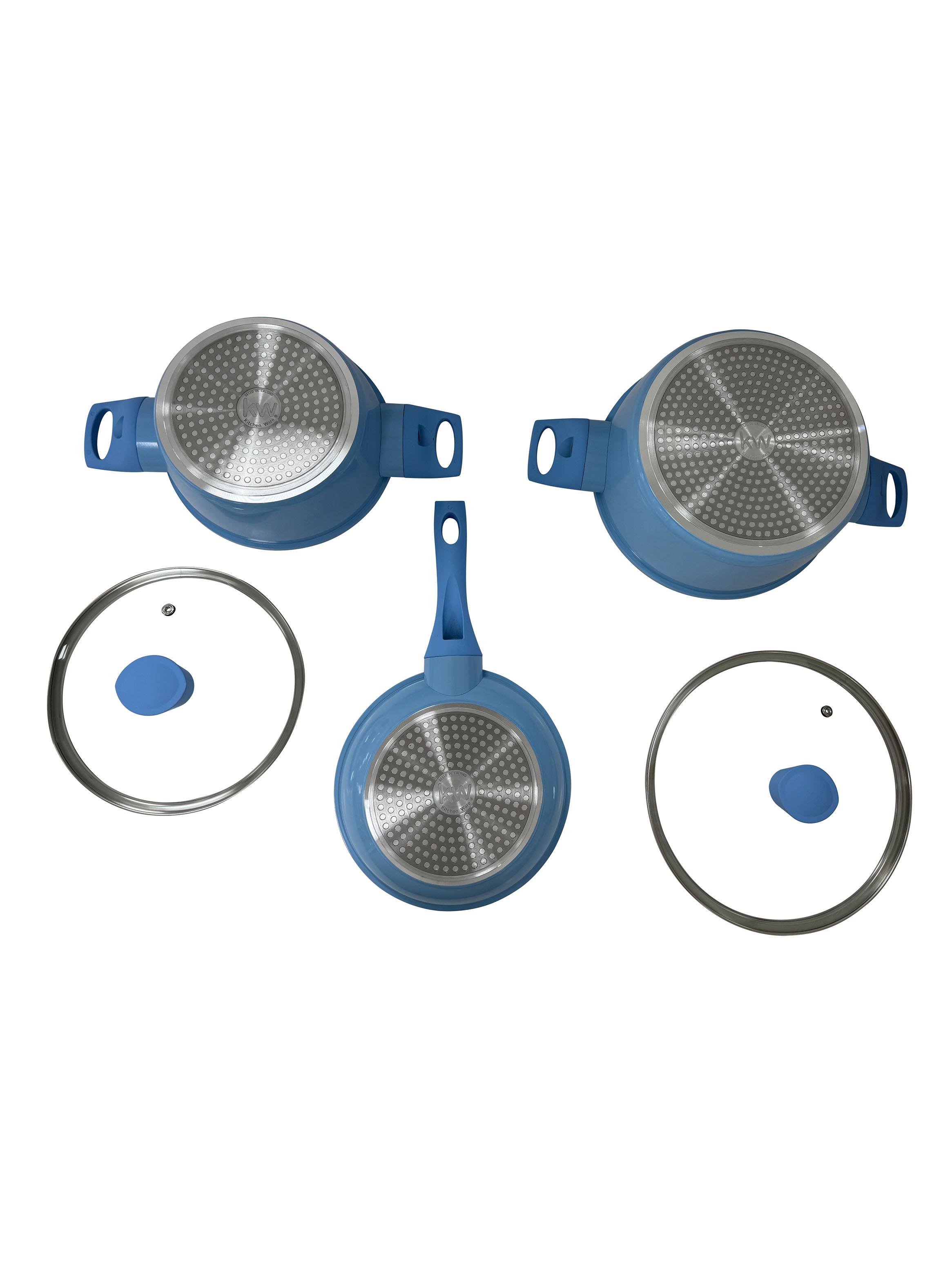 Batería de Cocina Bristol Sky Aluminio 5 Piezas-2