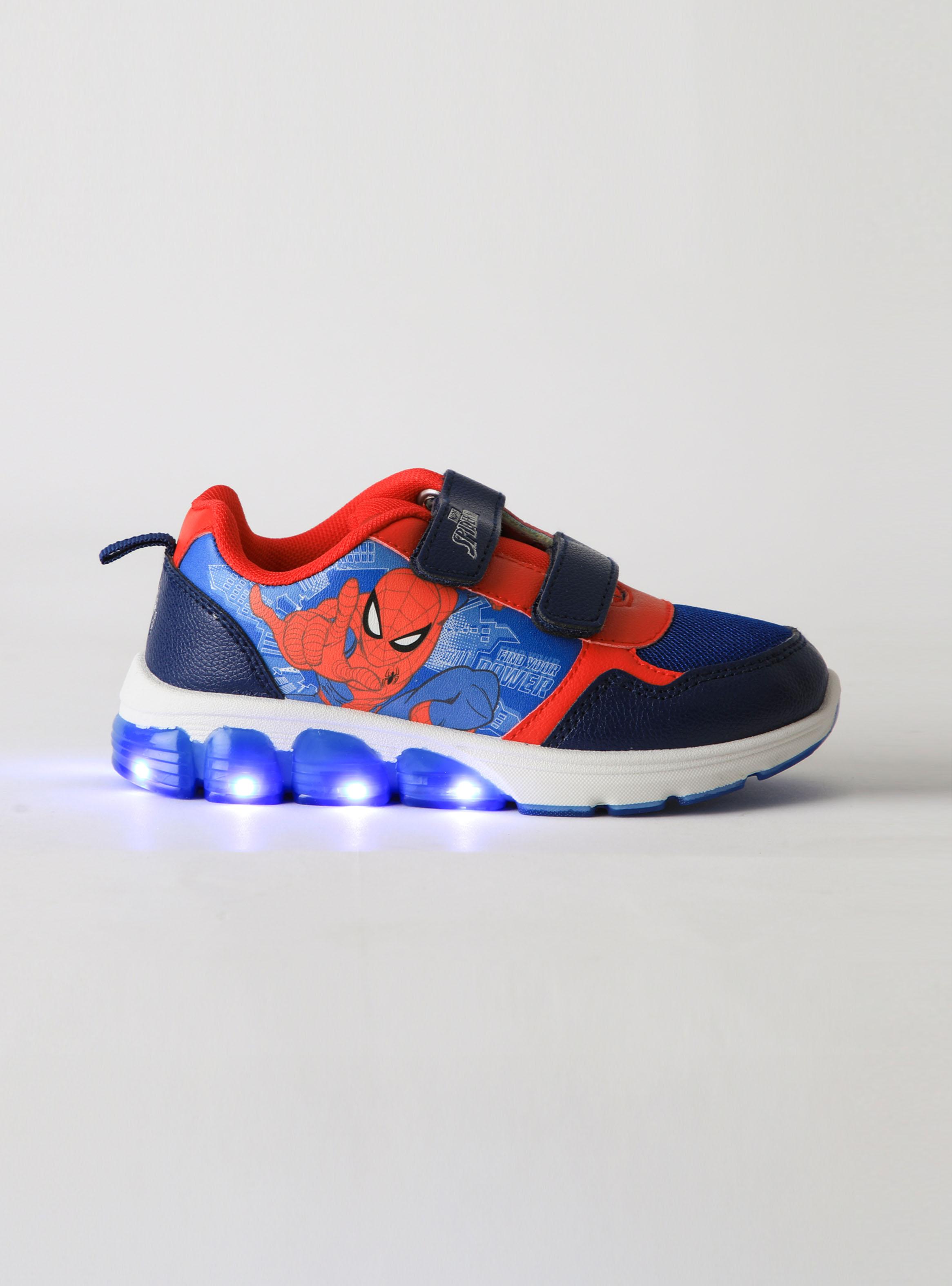 Zapatilla Urbana con Luces Marvel Spiderman Niño-0