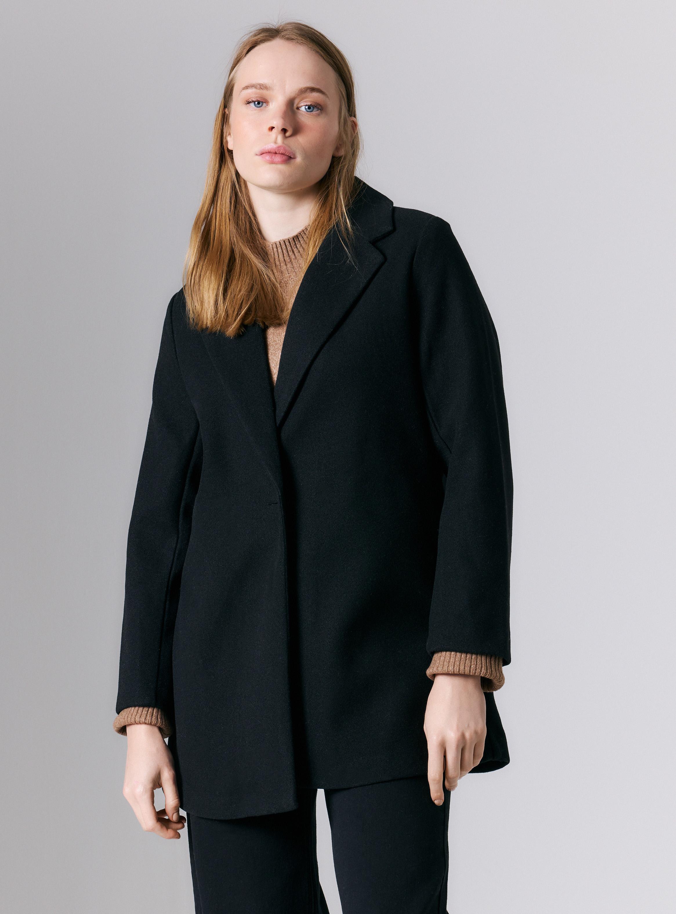 Abrigo Paño Melange-0