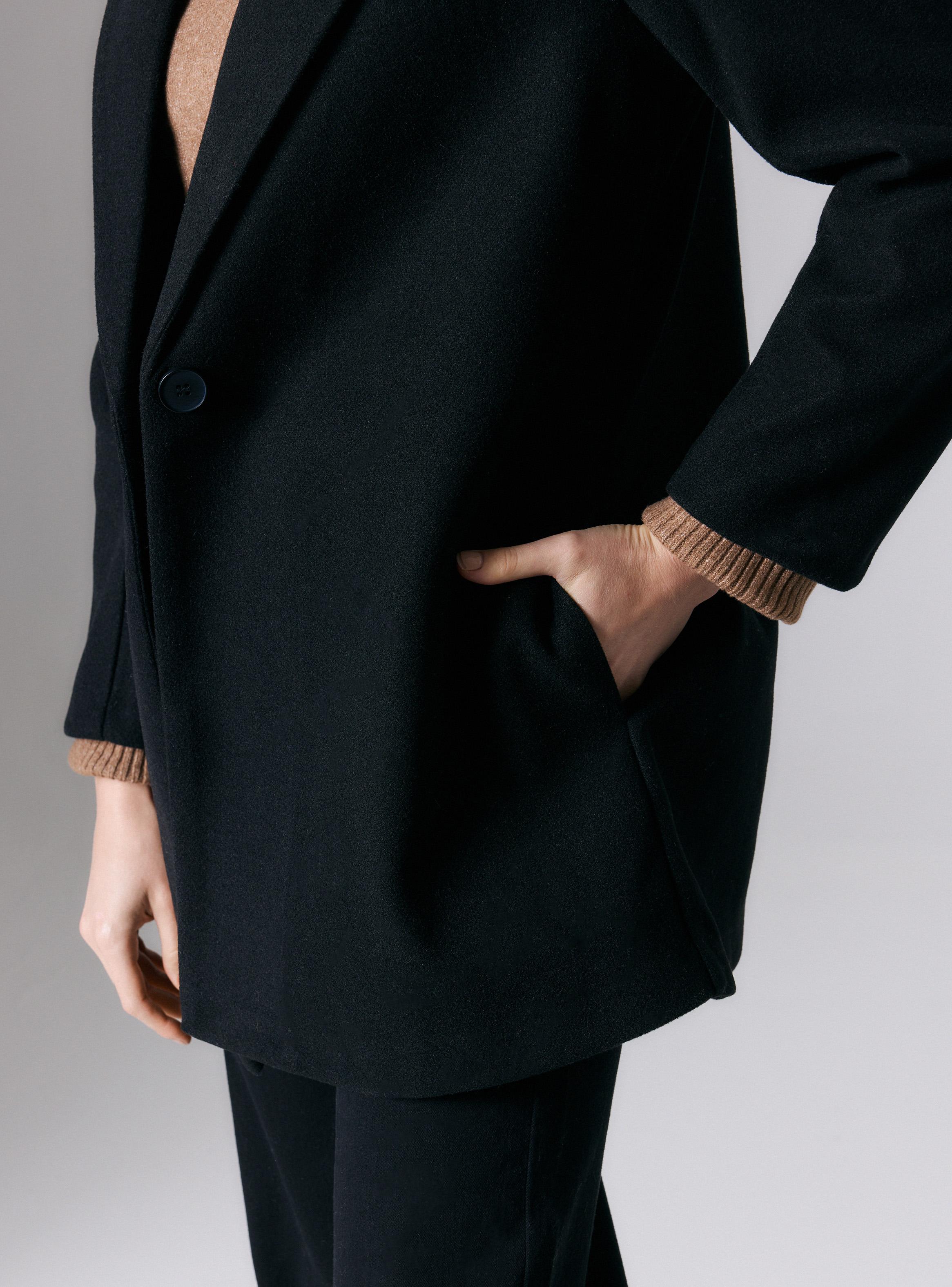 Abrigo Paño Melange-3