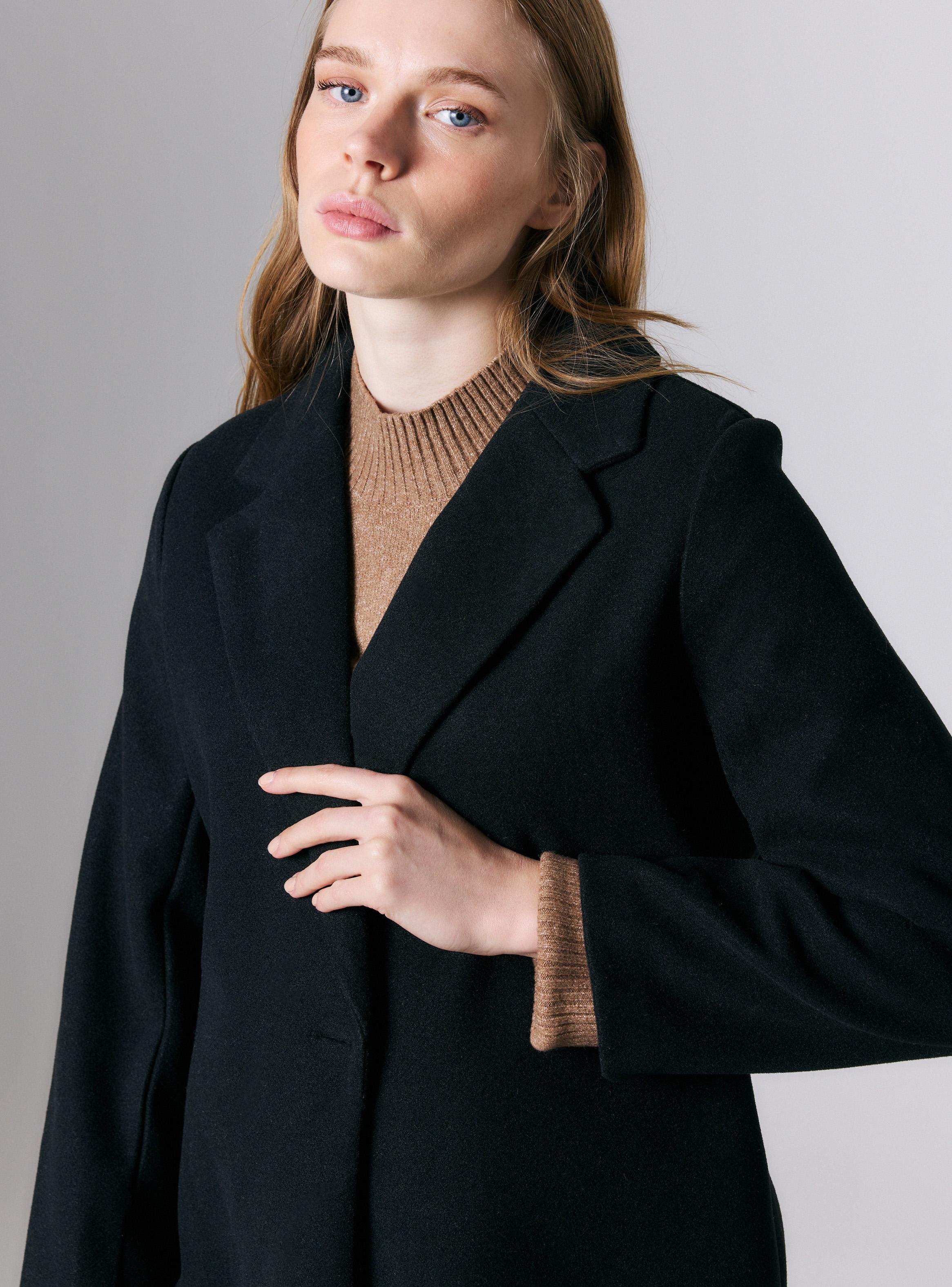 Abrigo Paño Melange-2