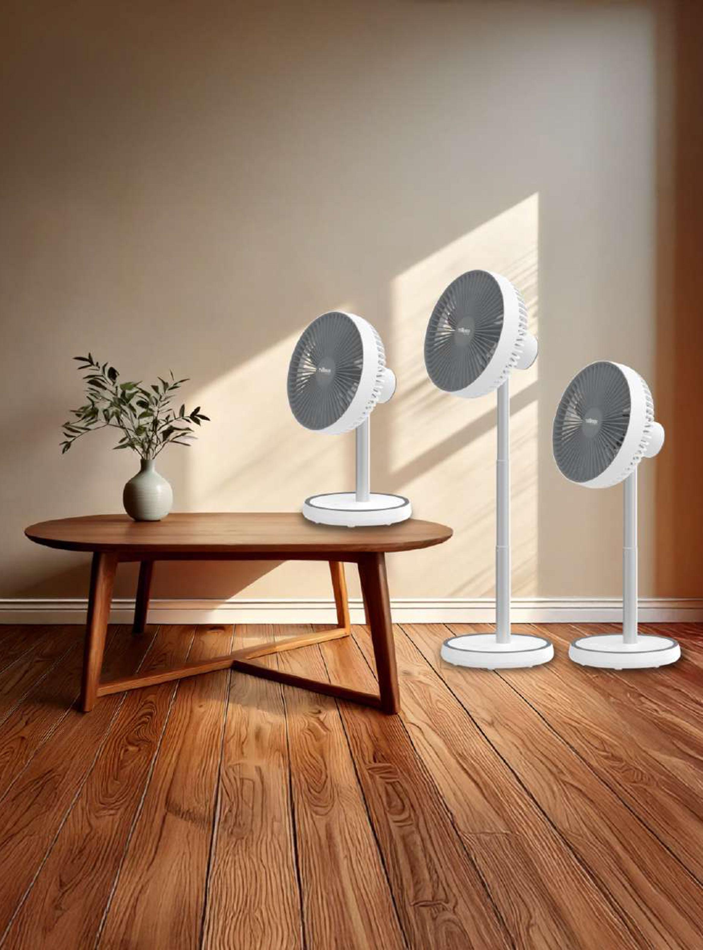 Ventilador de Sobremesa 9'' 38W Box Metal 9 Gris-3