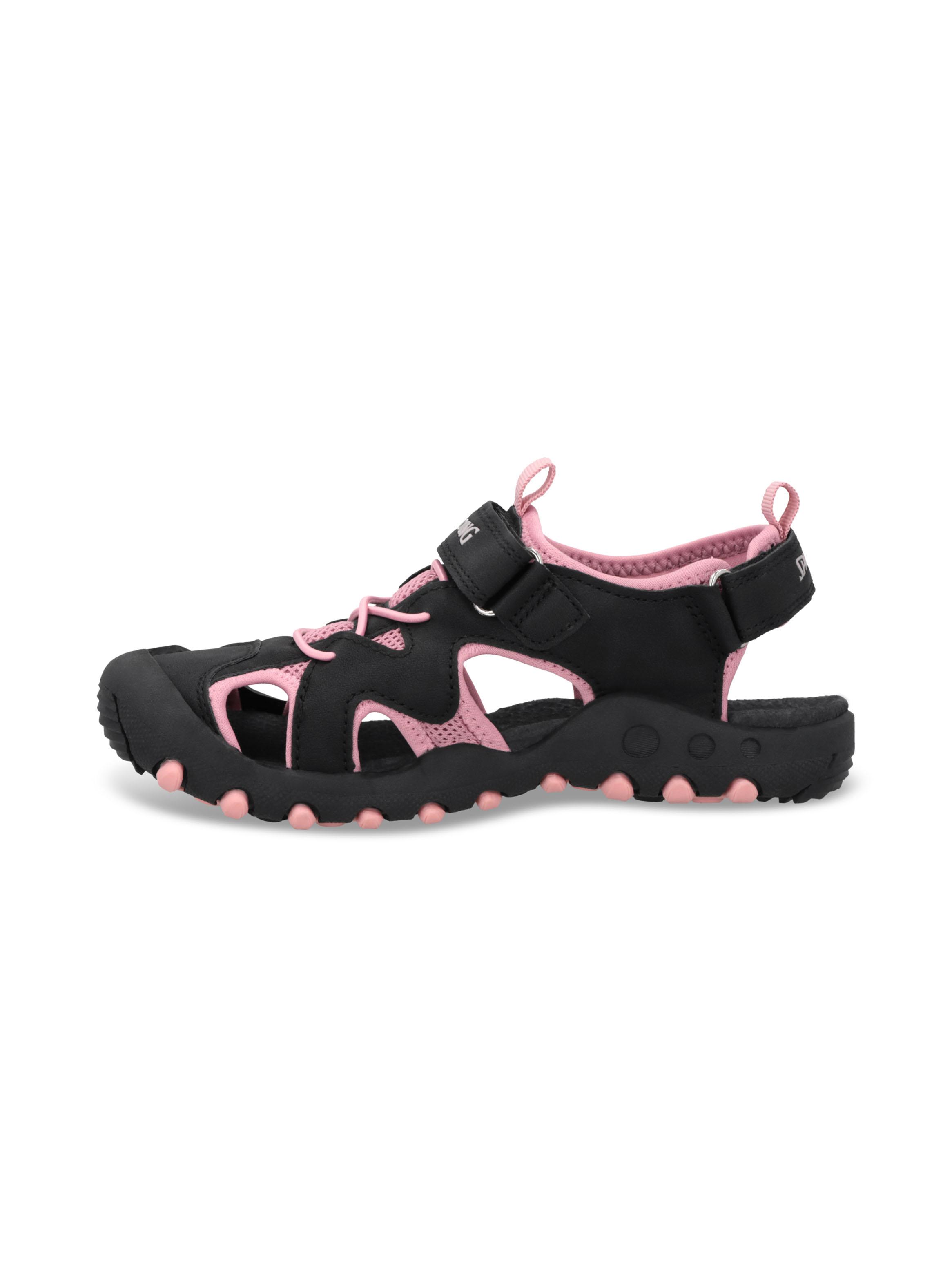 Sandalia Outdoor Niños Black-Dust Rose-2