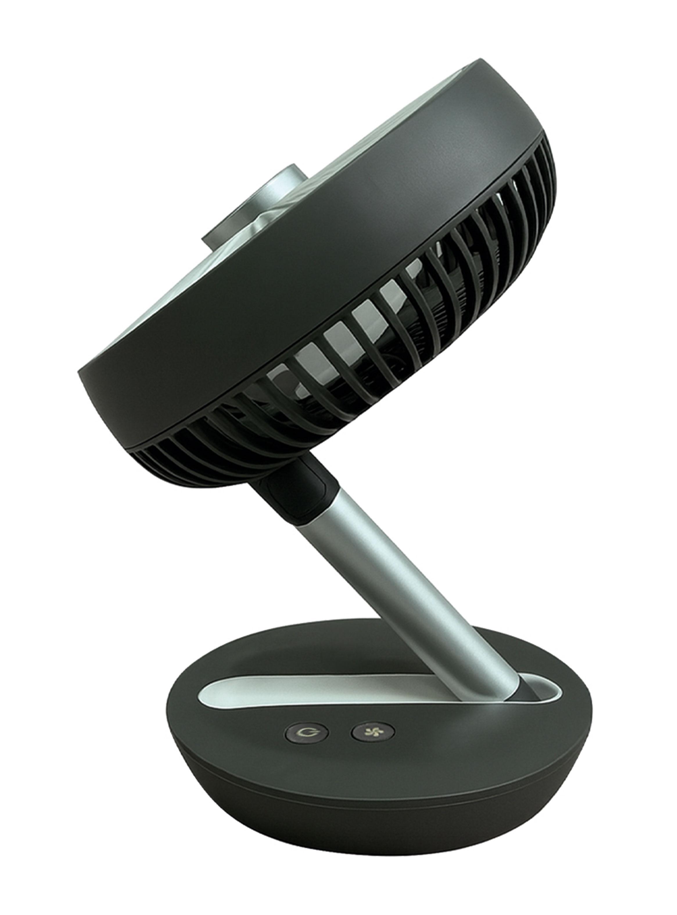 Ventilador Inalámbrico 3 en 1 5W USB Flex iFan Negro-2