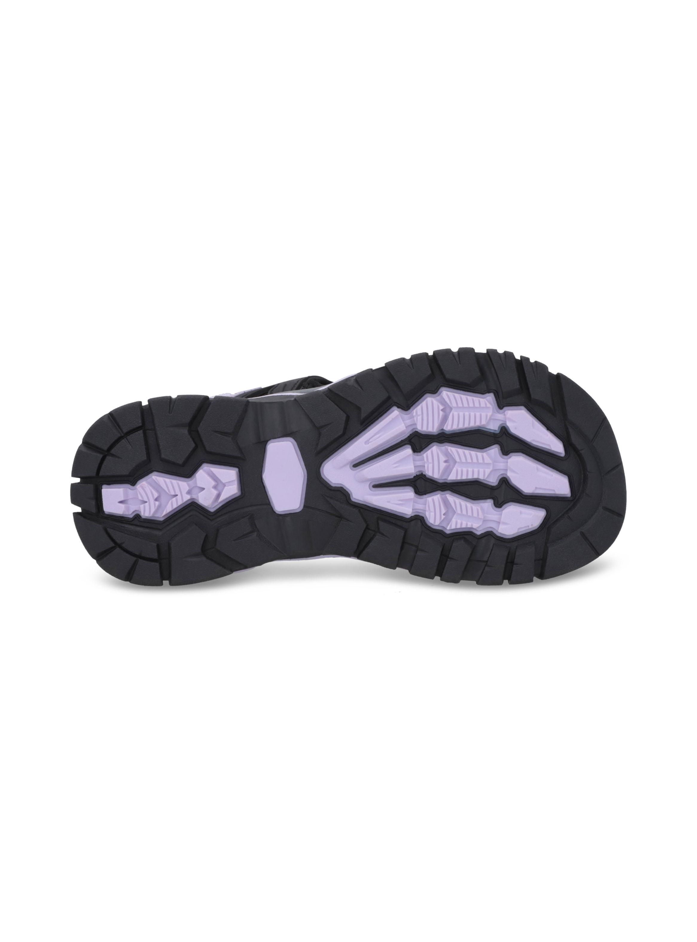 Sandalia Outdoor Junior Black-Grey Lilac-3
