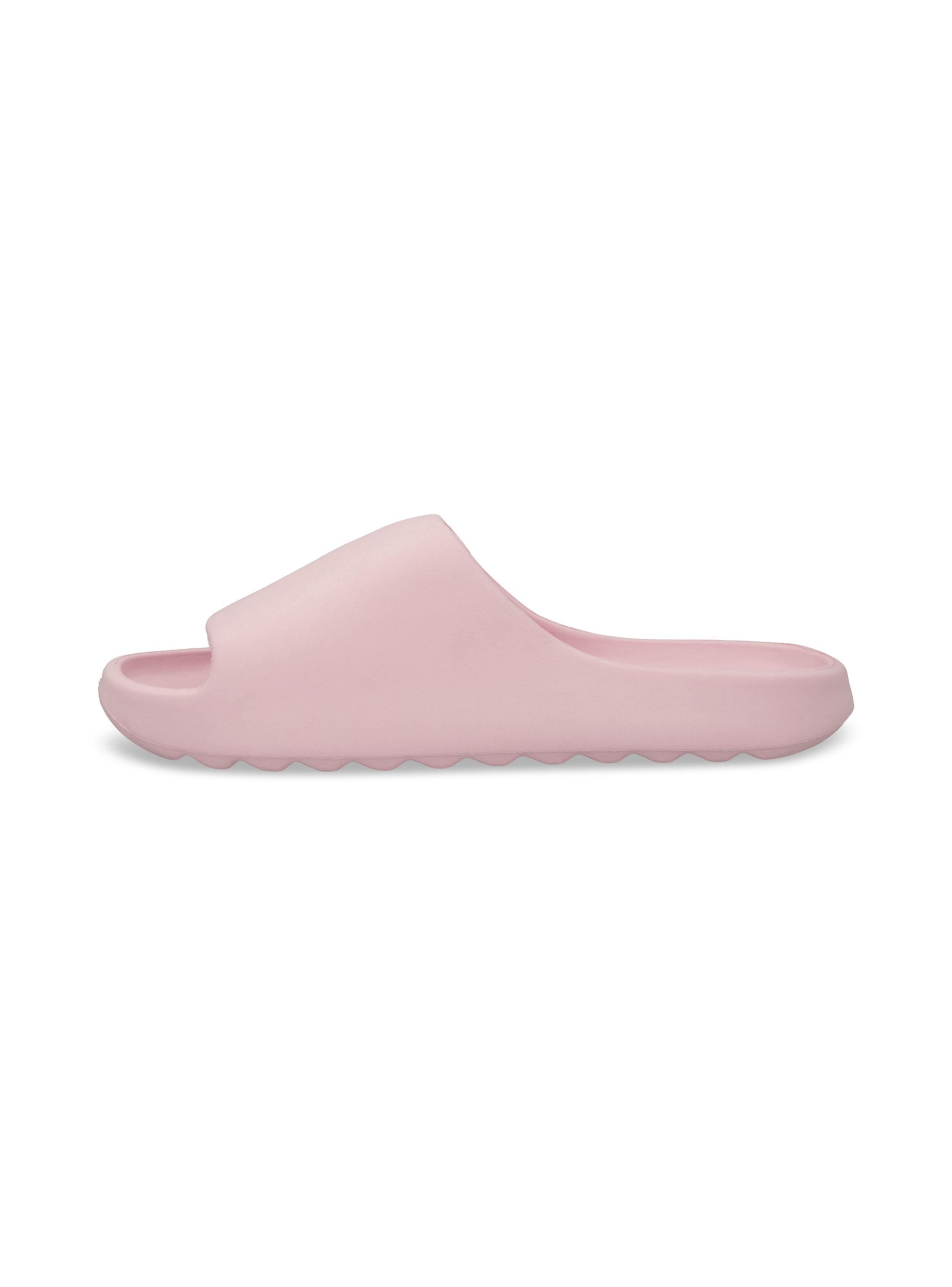 Sandalia Slide Nube Junior Pink White-2