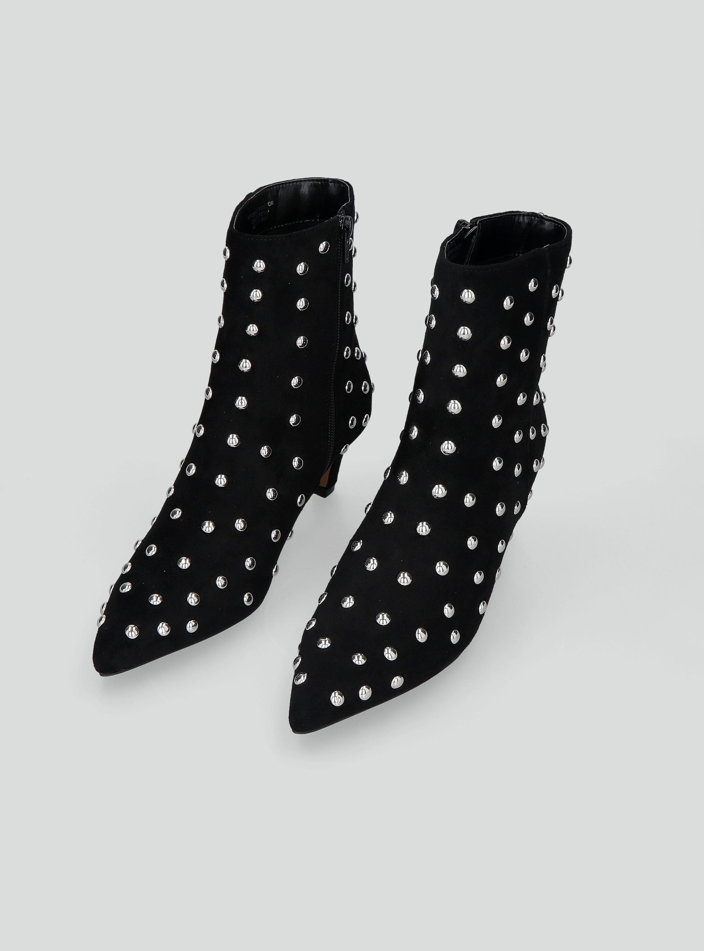 Botín Taco Kitten con Tachas Mujer-2