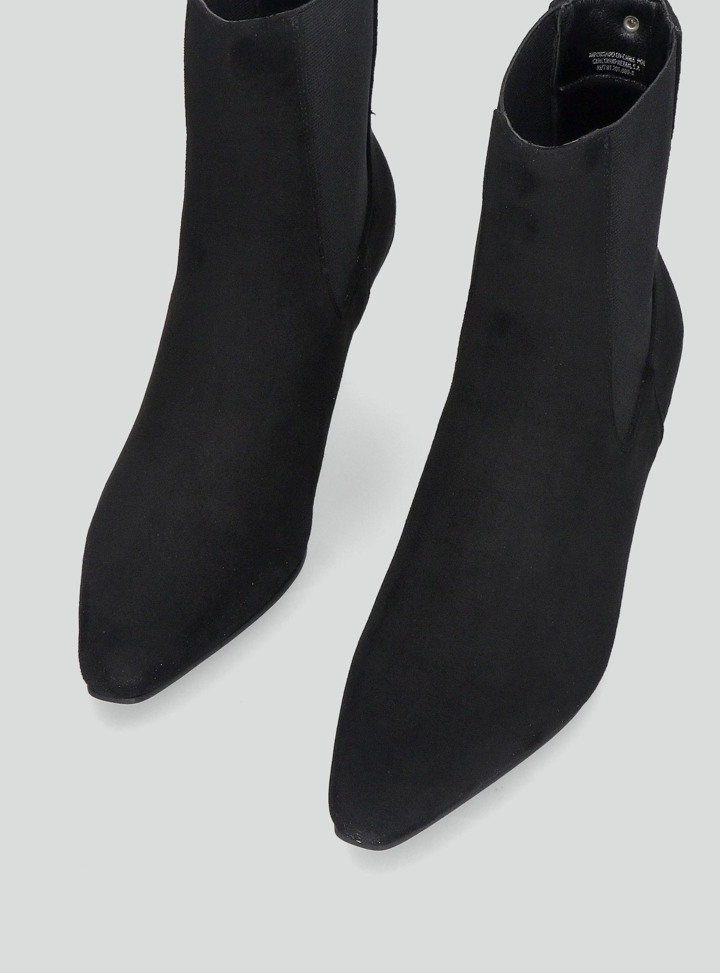 Botín Mujer Taco Kitten con Elástico-3