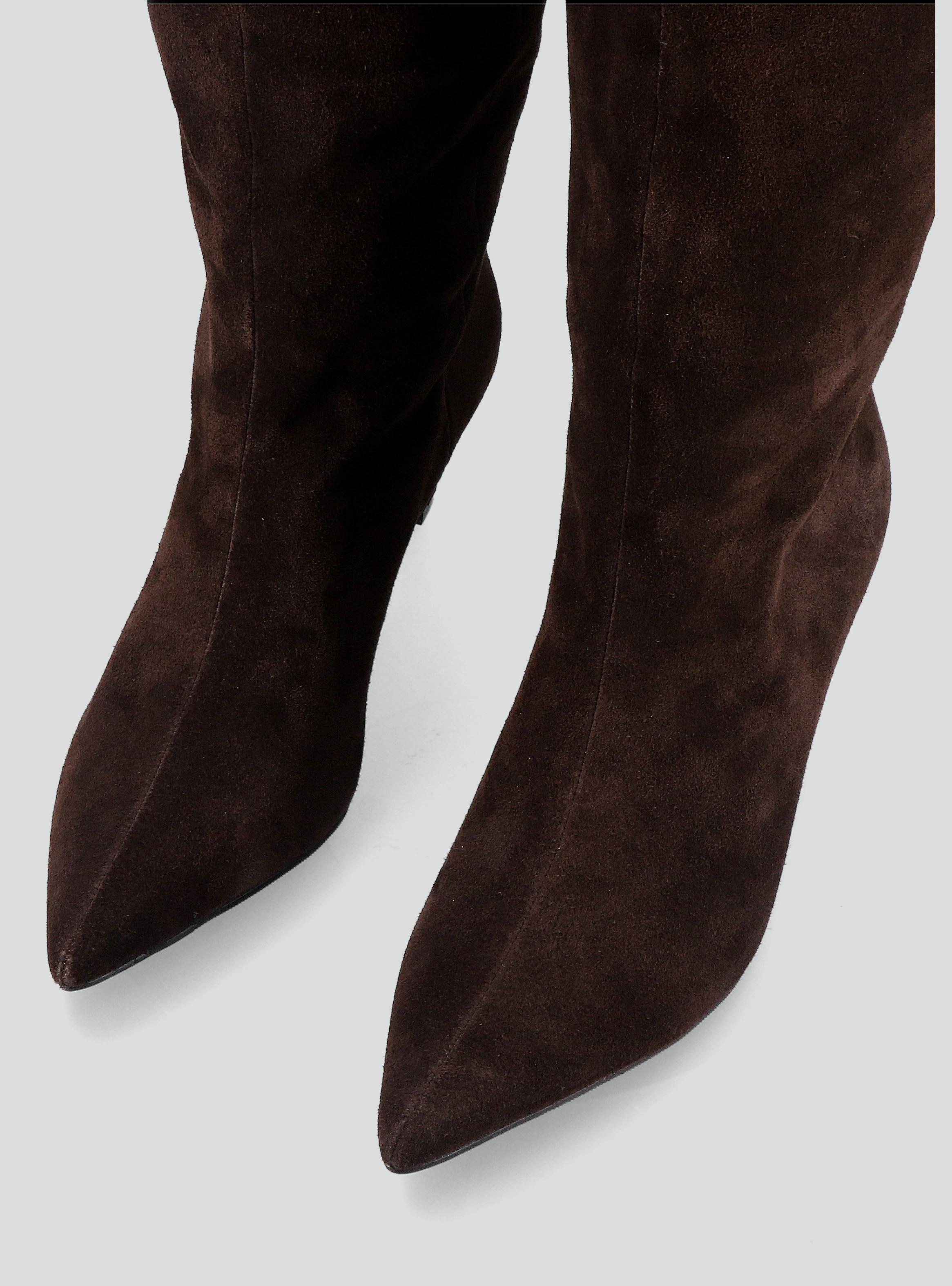 Bota de Cuero Taco Kitten Mujer-2