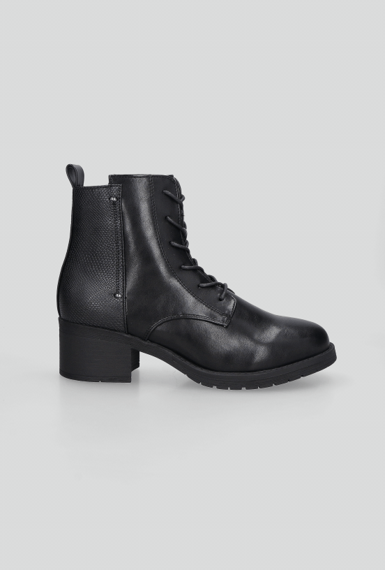 Botín Mujer Acordonado-4