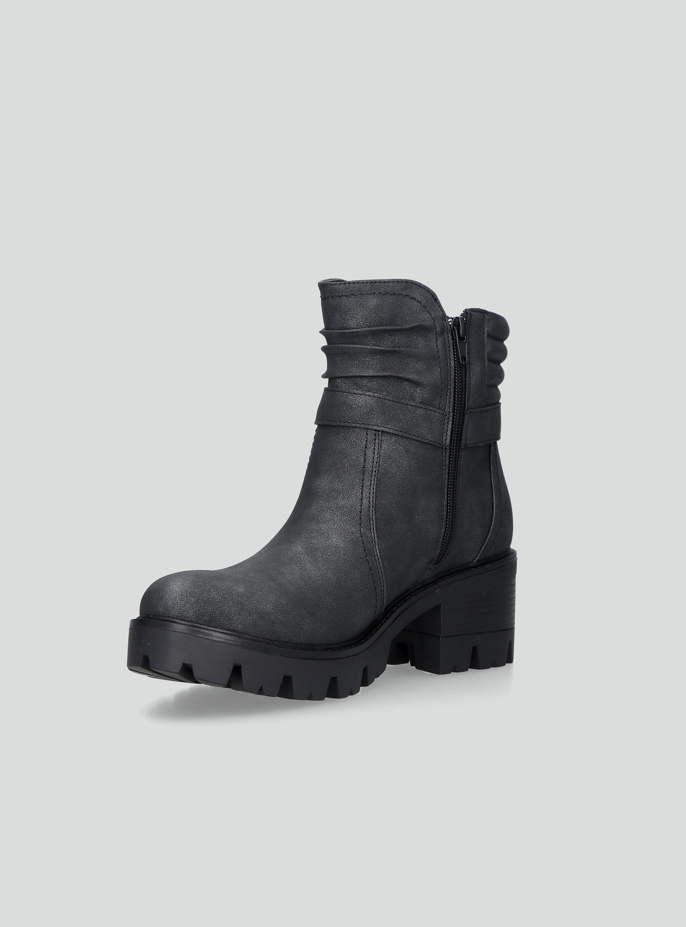 Botín con Cierre Decorativo Mujer-2